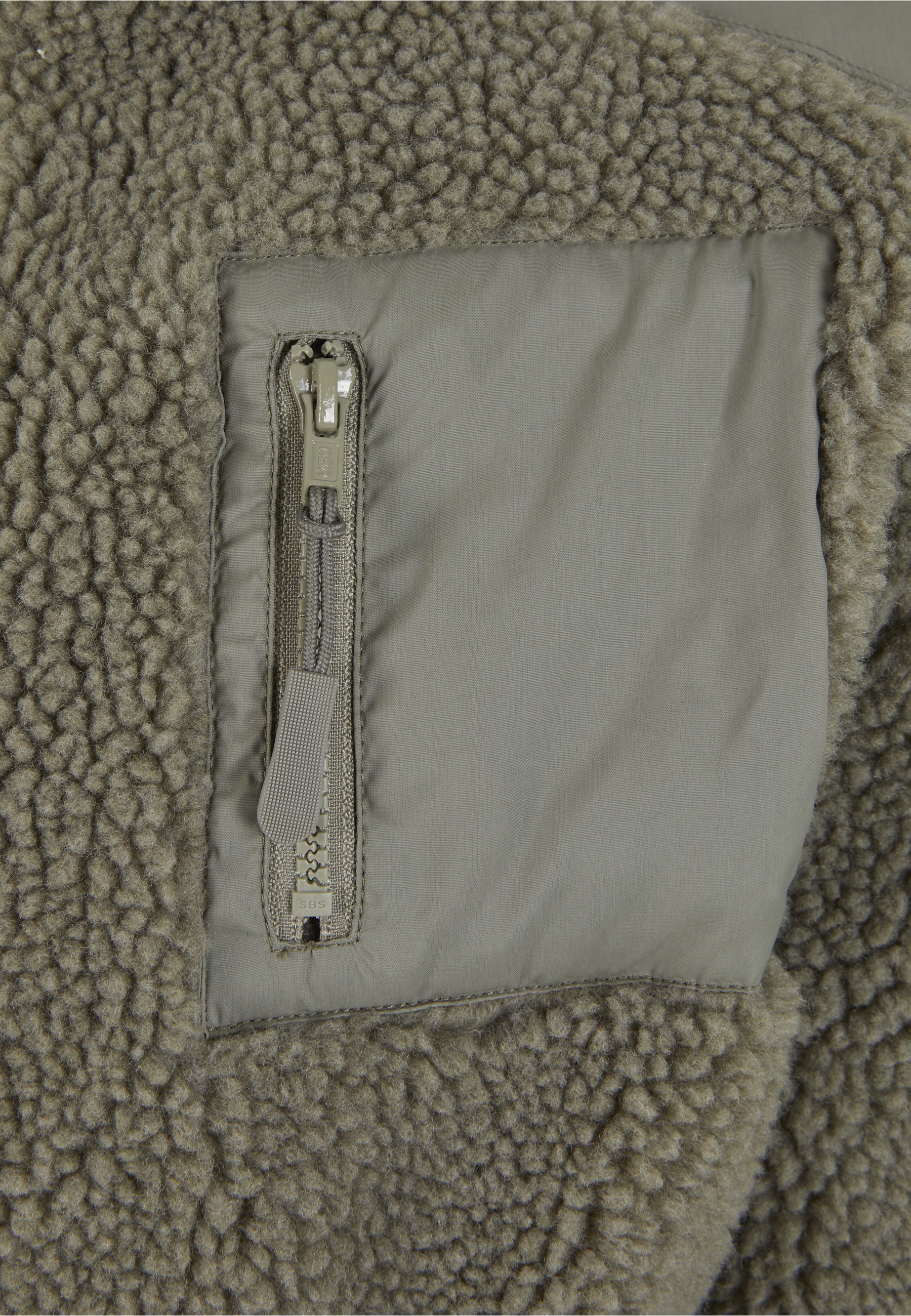 URBAN CLASSICS Winterjacke »Urban Classics Girls Sherpa Mix Jacket« 1 Stk. tlg. ohne Kapuze