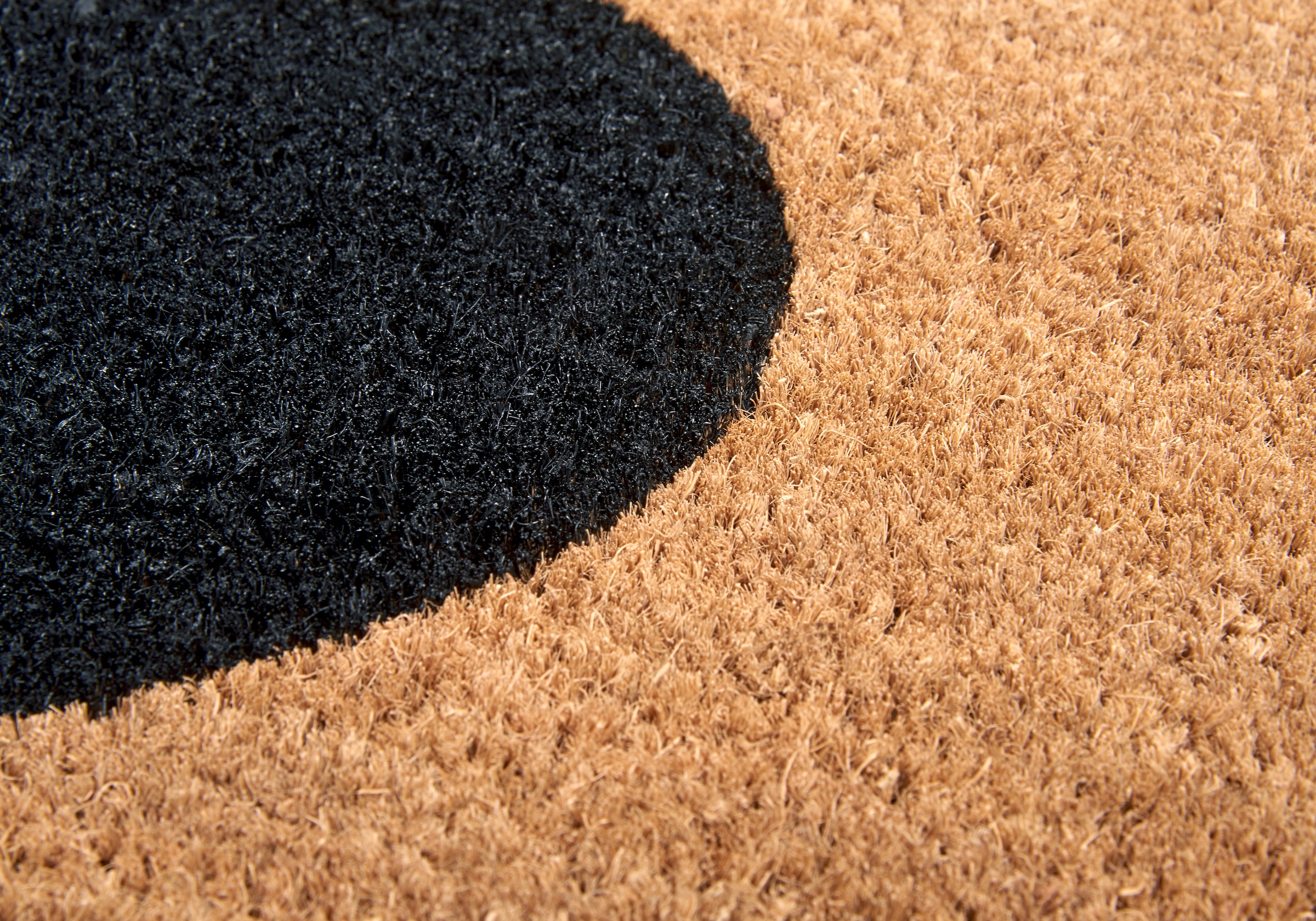 HANSE Home Fußmatte »Mix Mats Kokos Heart, Türmatte«, rechteckig, 15 mm Höhe, Kokos, Schmutzfangmatte, Outdoor, Rutschfest, Innen, Kokosmatte, Flur