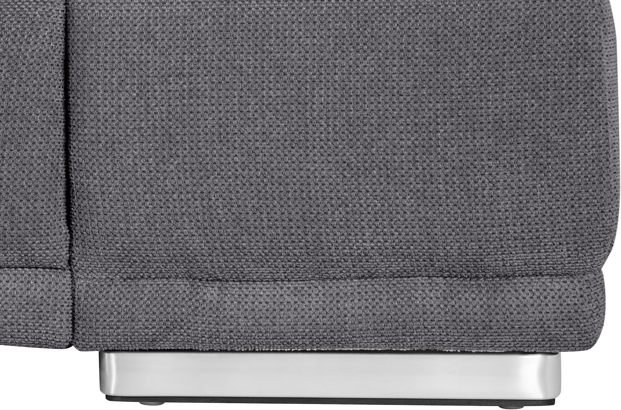 COTTA Ecksofa »Holiday L-Form mit Sitztiefen-, Armteil- und Kopfteilverstellung«, wahlweise mit Bettfunktion & Bettkasten