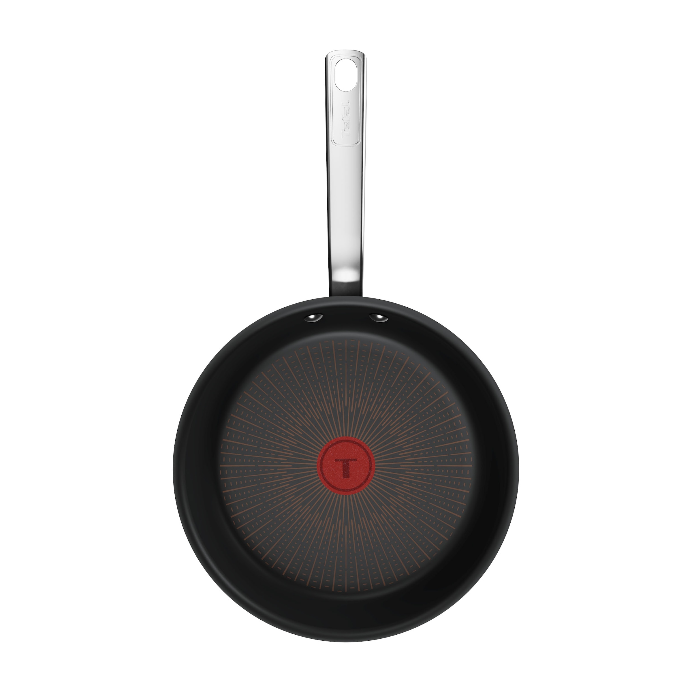 Tefal Pfannen-Set »Experience Unbreakable« Aluminium Set, 3x Bratpfanne 20/24/28 cm, 3 tlg. FusionCore Antihaftversiegelung, Induktion, Temperaturanzeiger