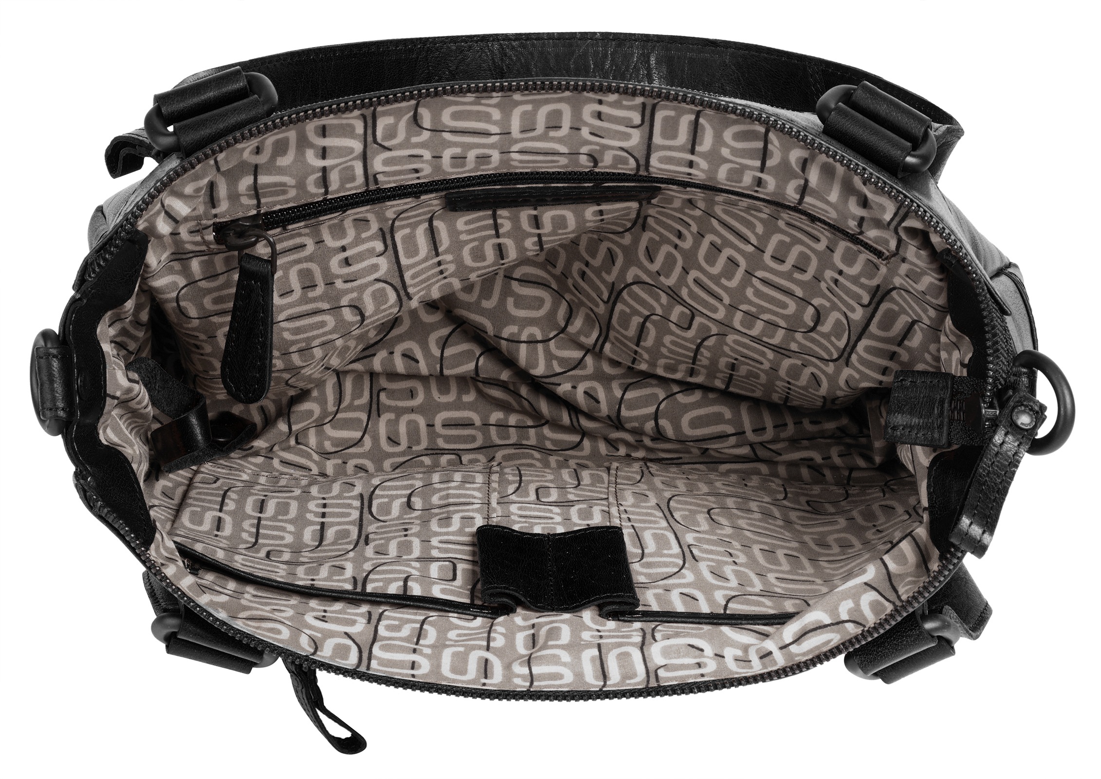 Spikes & Sparrow Henkeltasche, echt Leder