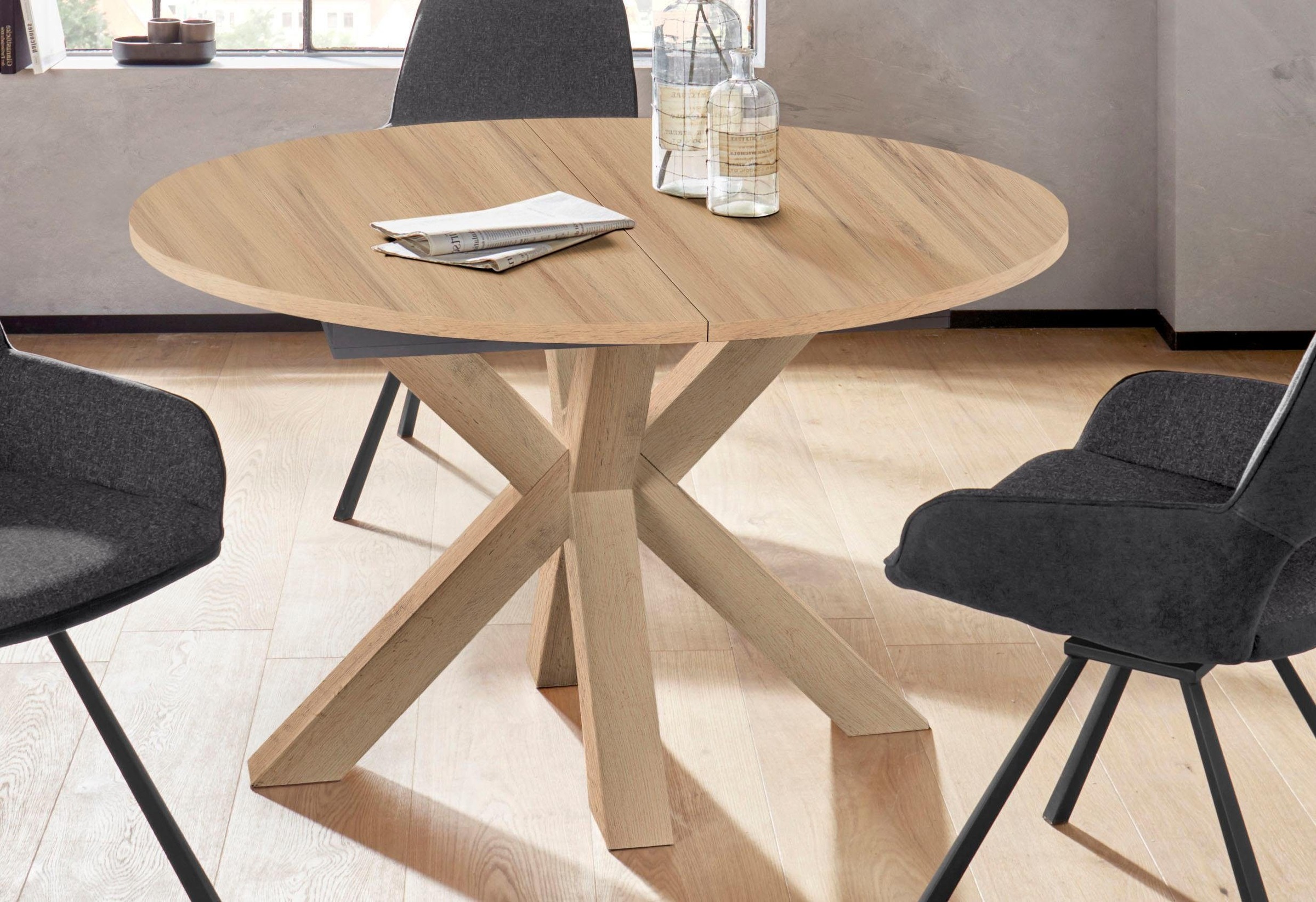 Mäusbacher Esstisch, Untergestell Sternform günstig online kaufen