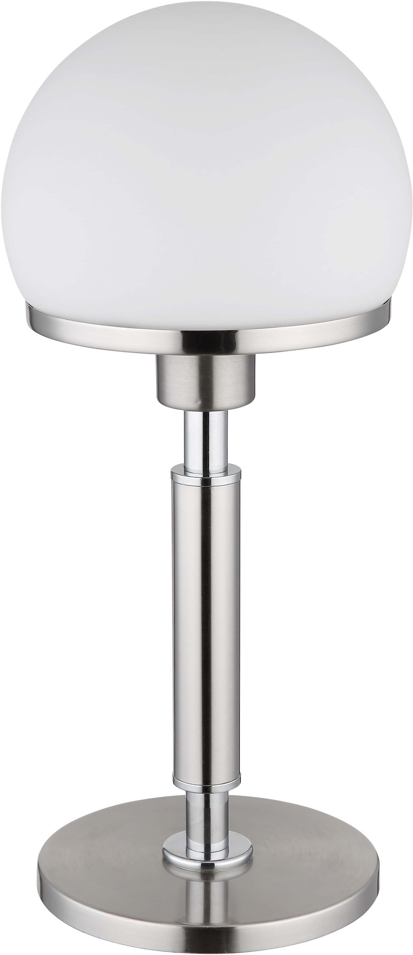 GLOBO LIGHTING Tischleuchte »HAKU«, Leuchtmittel E27 | ohne Leuchtmittel, Tischlampe/Schlafzimmer/Wohnzimmer/Glas opal