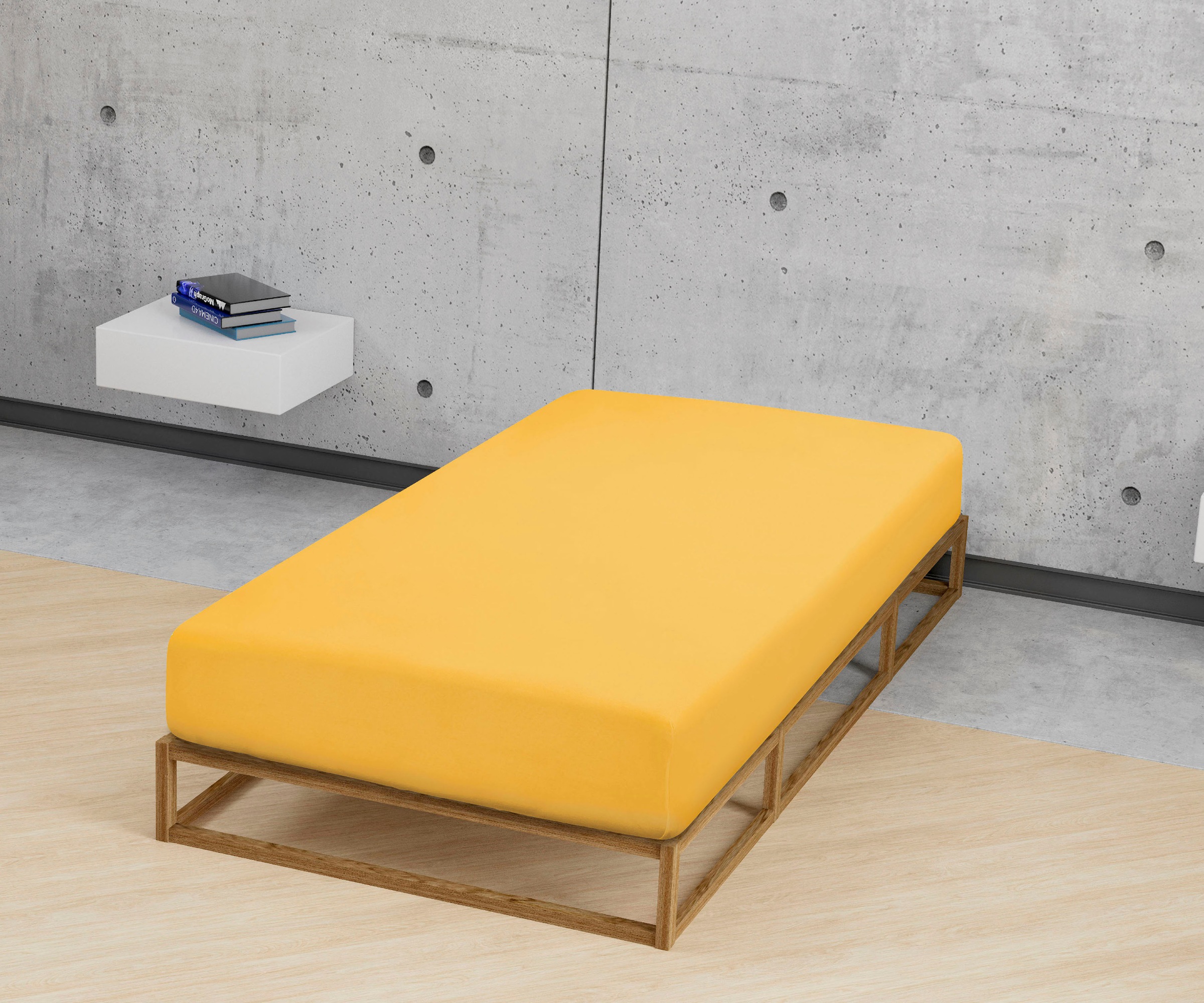Biberna Spannbettlaken »Marc in Gr. 90x200, 140x200 oder 180x200 cm«, (1 St.), aus Baumwolle, für Matratzen bis 22 cm Höhe, Bettlaken, Spannbetttuch