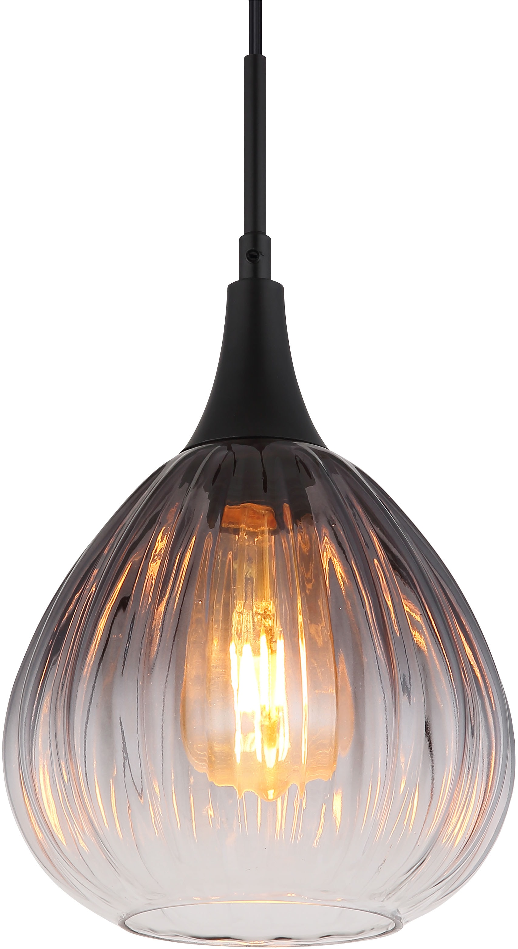 GLOBO LIGHTING Hängeleuchte »OLSEN«, Leuchtmittel E27 | ohne Leuchtmittel, Hängelampe/Pendelleuchte/Esszimmer/Wohnzimmer/Esstisch