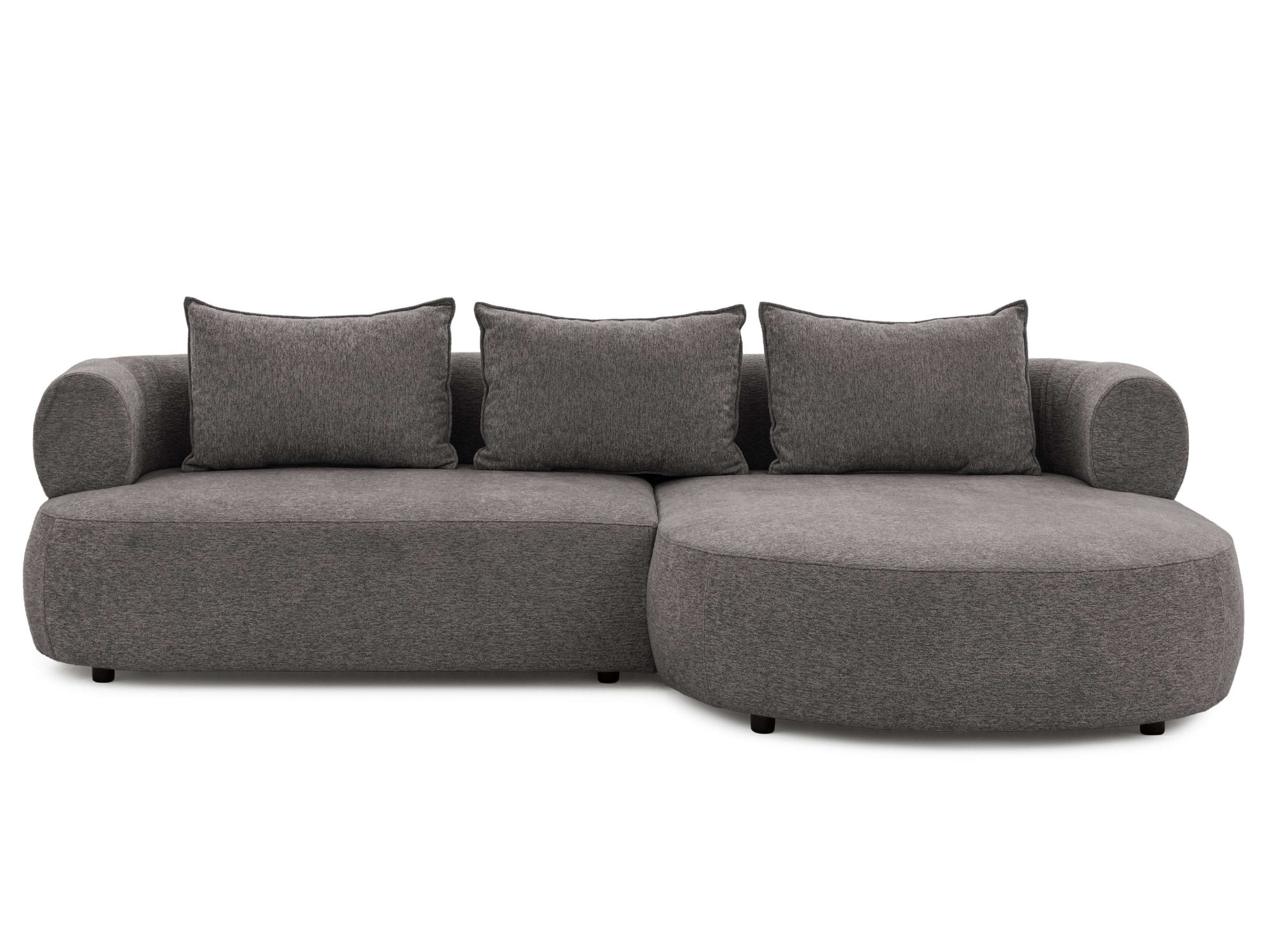 Home affaire Ecksofa »LUSSAC L-Form Design-Sofa mit Zierkissen, Maße B/T/H: günstig online kaufen