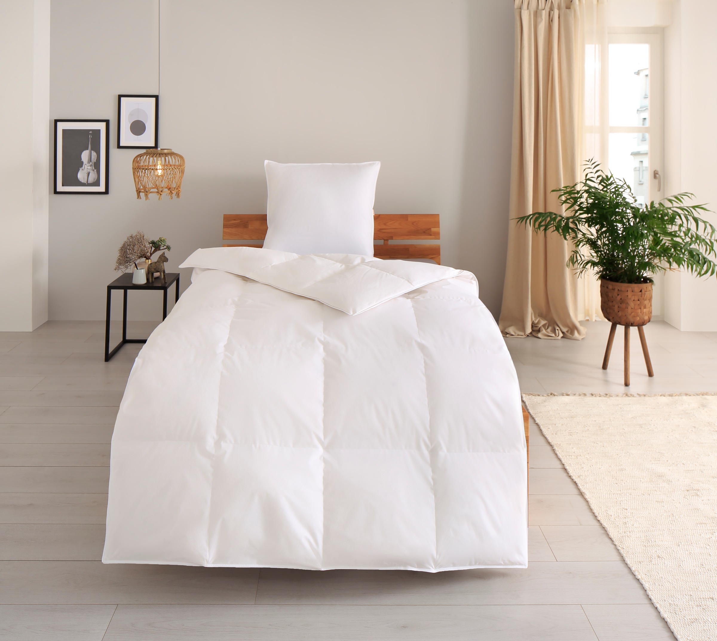 OTTO products Daunenbettdecke »Jannika« normal Füllung 80% Daunen & 20% Fed günstig online kaufen