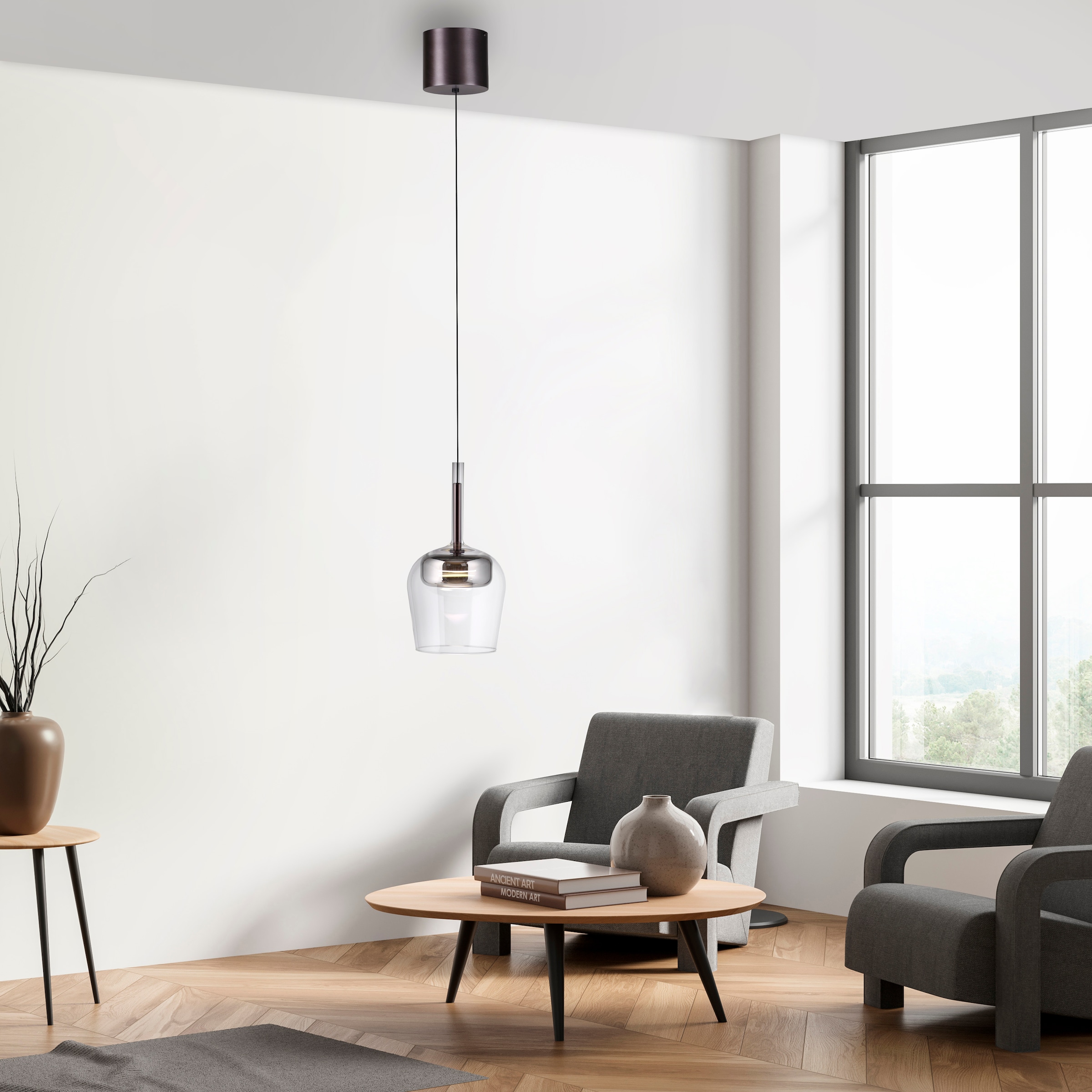 Neuhaus Q SMART HOME LIGHTS LED Pendelleuchte »Q-KON« LED-Board 1 Stk. warmweiß - kaltweiß
