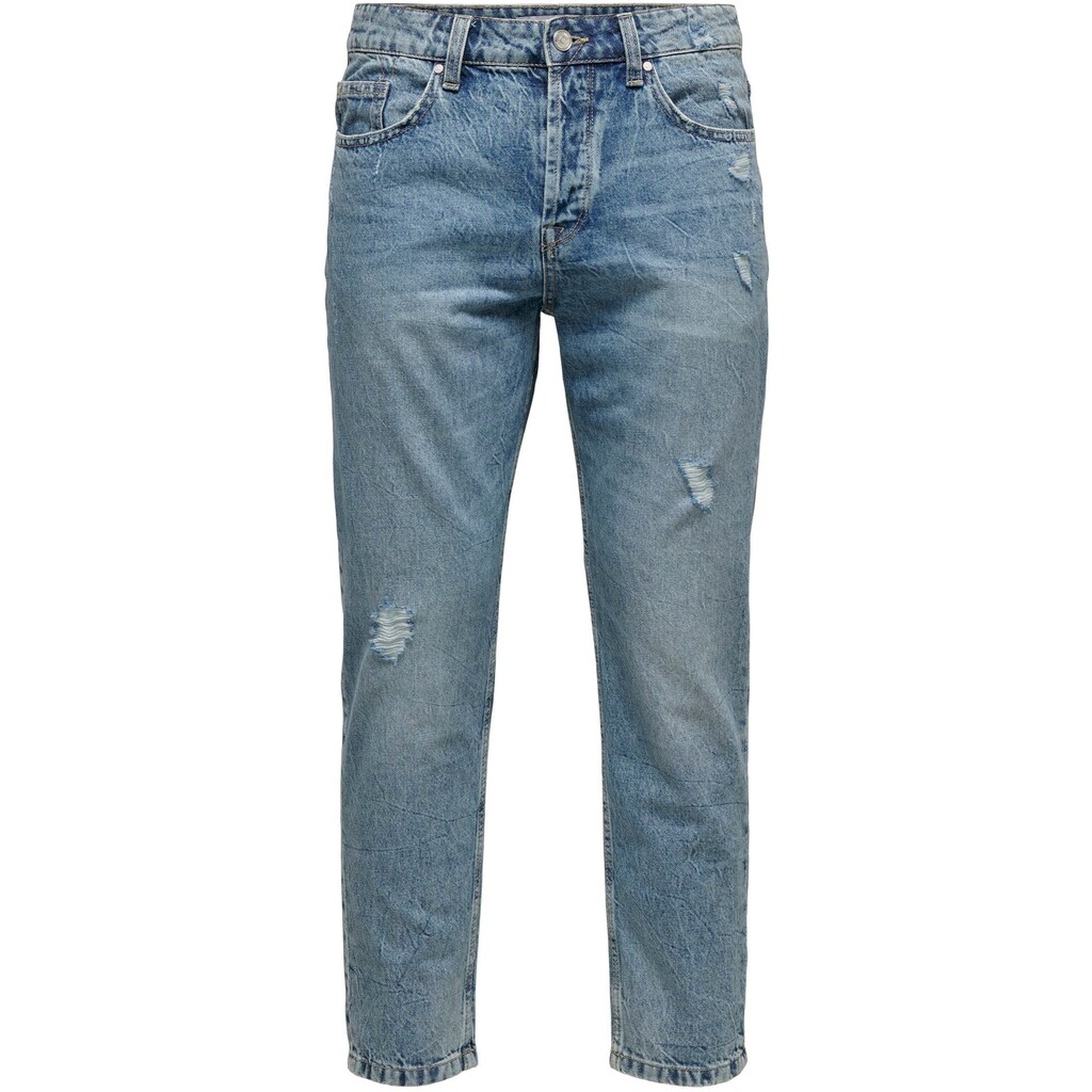 ONLY & SONS Tapered-fit-Jeans »AVI BEAM«