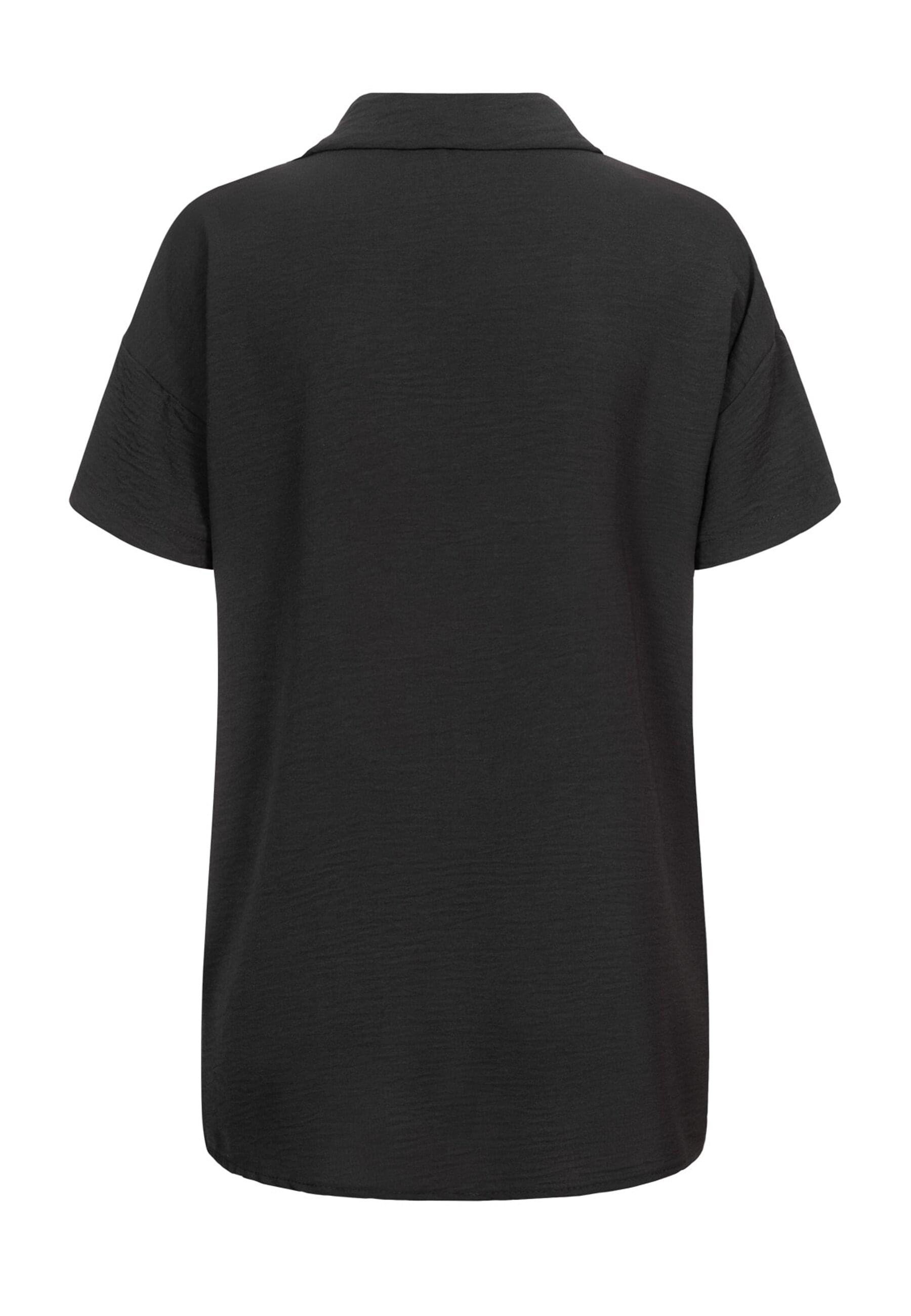 CLOUD 5IVE Kurzarmhemd »CLOUD 5IVE Musselin Kurzarm Hemd mit Knopfleiste und Brusttasche«