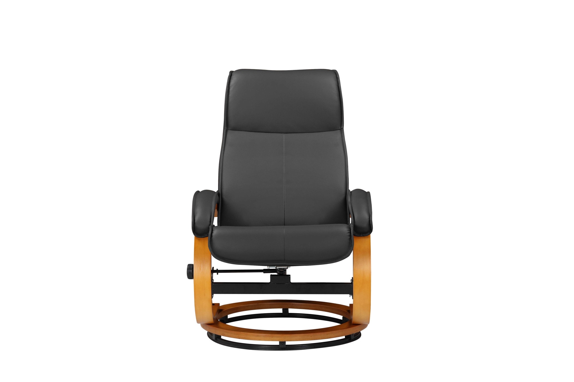 Home affaire Relaxsessel »Paris, TV-Sessel mit Hocker und manueller Liegefunktion«, (Set, 2 St., bestehend aus Sessel und Hocker), Dreh- und Kippfunktion, NaturLEDER®
