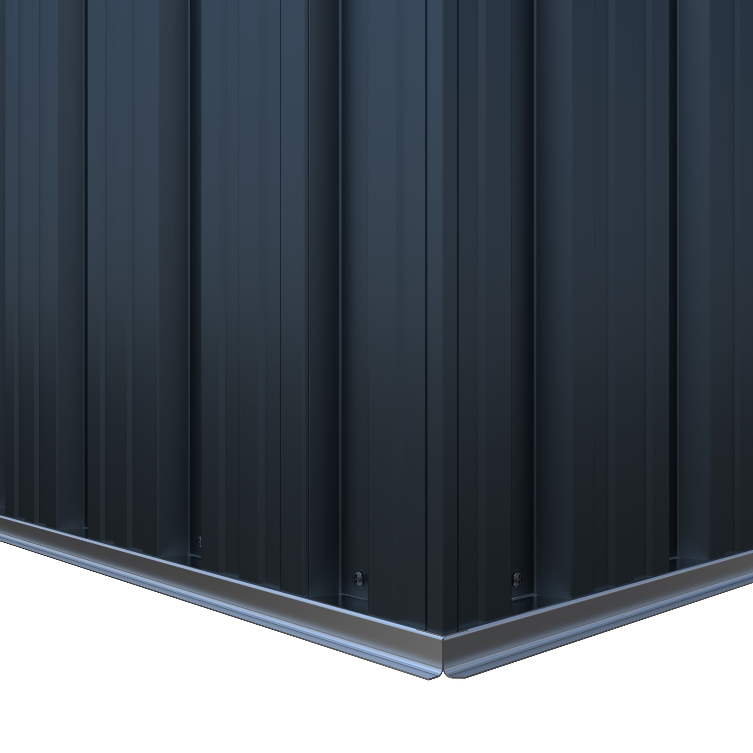 GARDEN 'N' MORE Gerätehaus »Pultdachhaus Basic plus« einfacher Aufbau, Langlebig, mit Lüftungsschlitzen