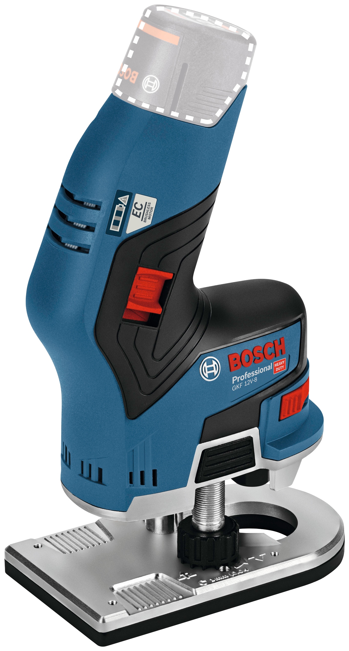 Bosch Professional Akku-Fräse »GKF 12V-8«, ohne Akku