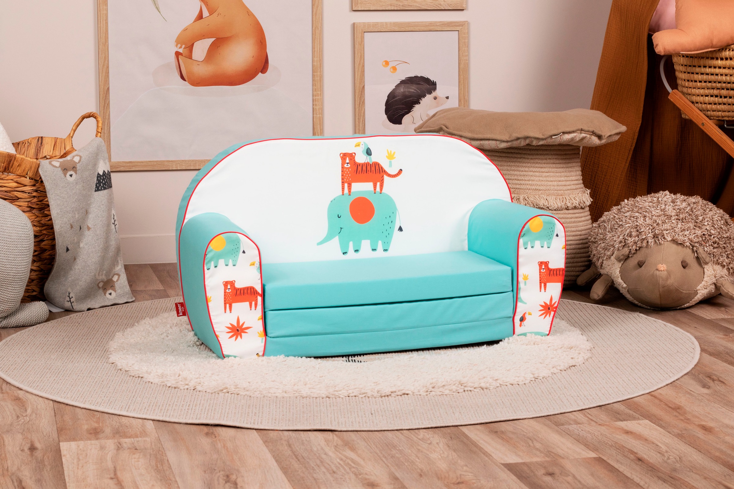 Knorrtoys® Sofa »Wild life«, für Kinder; Made in Europe