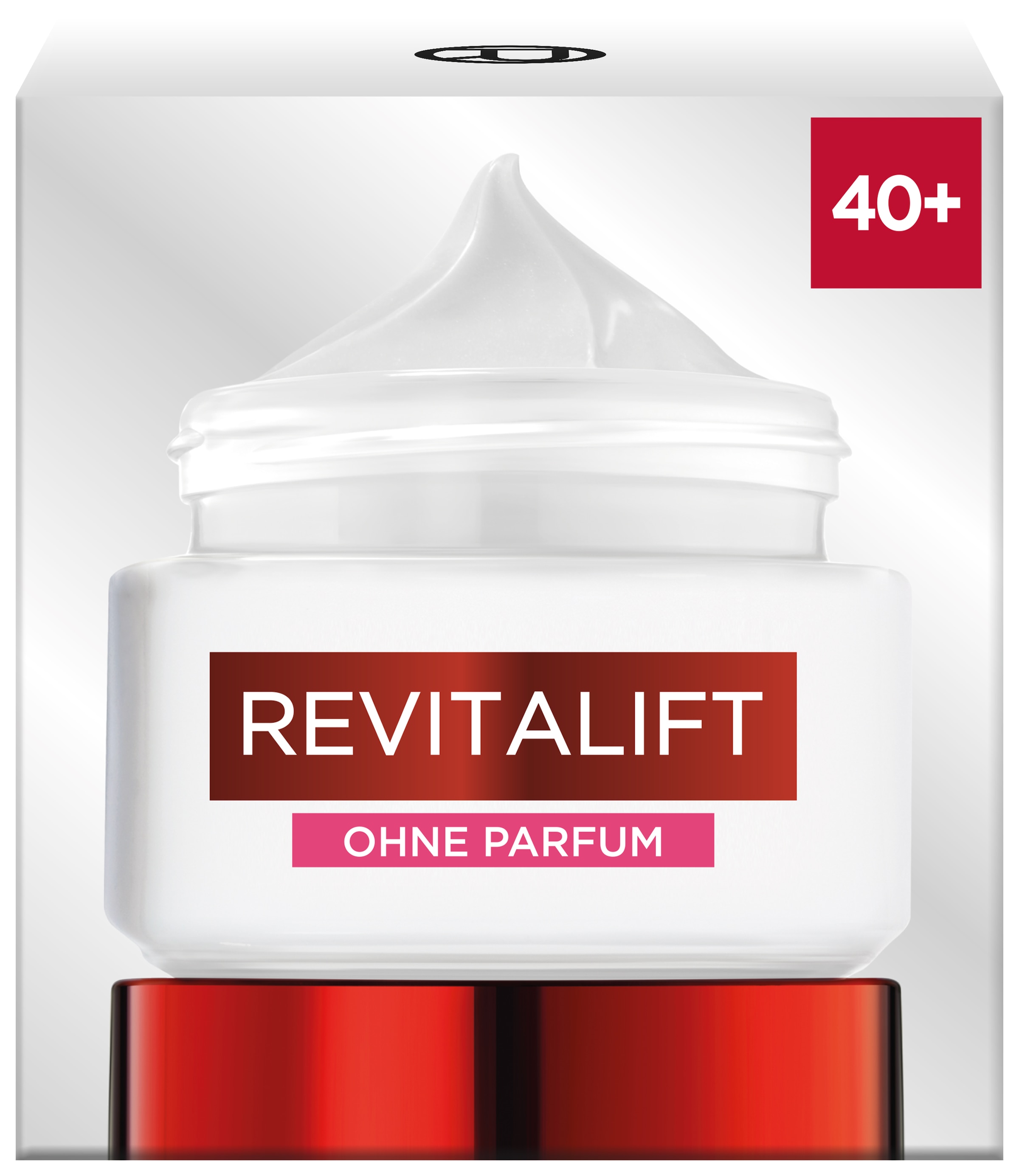 L'ORÉAL PARIS Feuchtigkeitscreme »REVITALIFT KLASSIK OHNE PARFUM« für sensitive Haut, ohne Parfüm und Alkohol, mildert Falten,