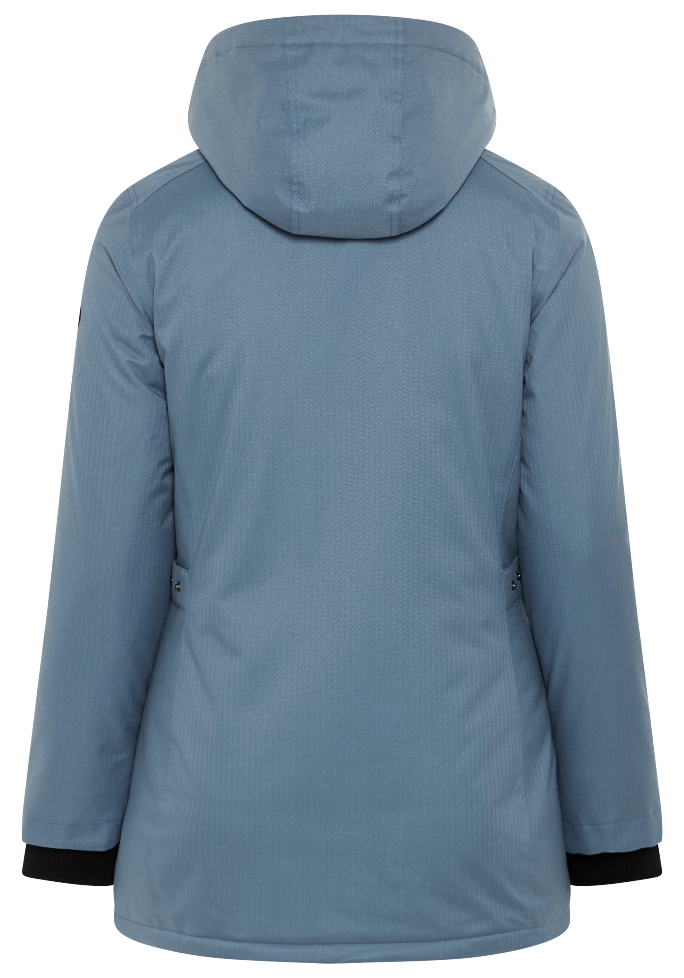 Polarino Funktionsparka mit Kapuze Große Größen, wasserabweisend, winddicht und atmungsaktiv