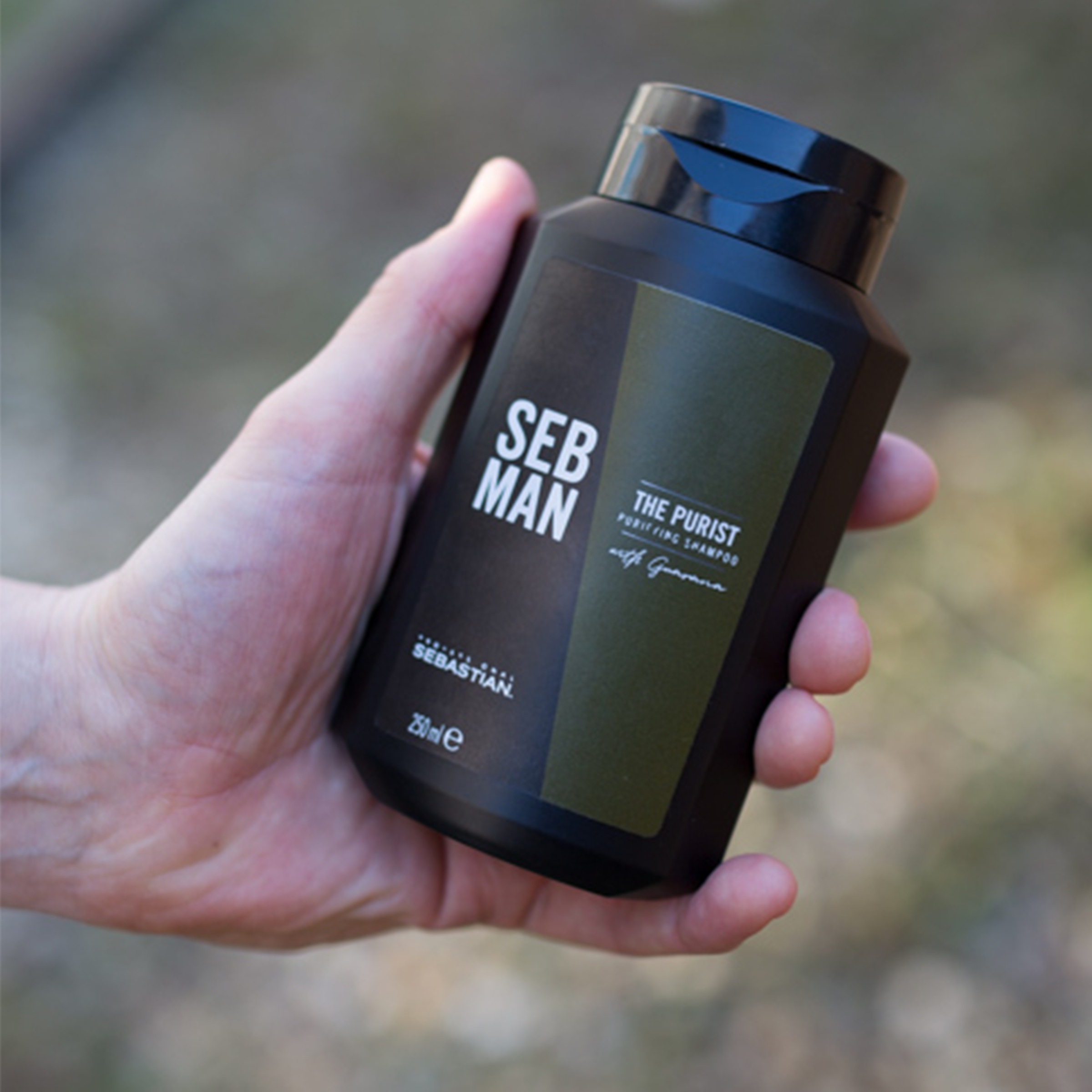 SEB Man Haarshampoo »SEB MAN THE PURIST PURIYING SHAMPOO« tiefenreinigend, guter Duft, mit Anti-Schuppen-Effekt