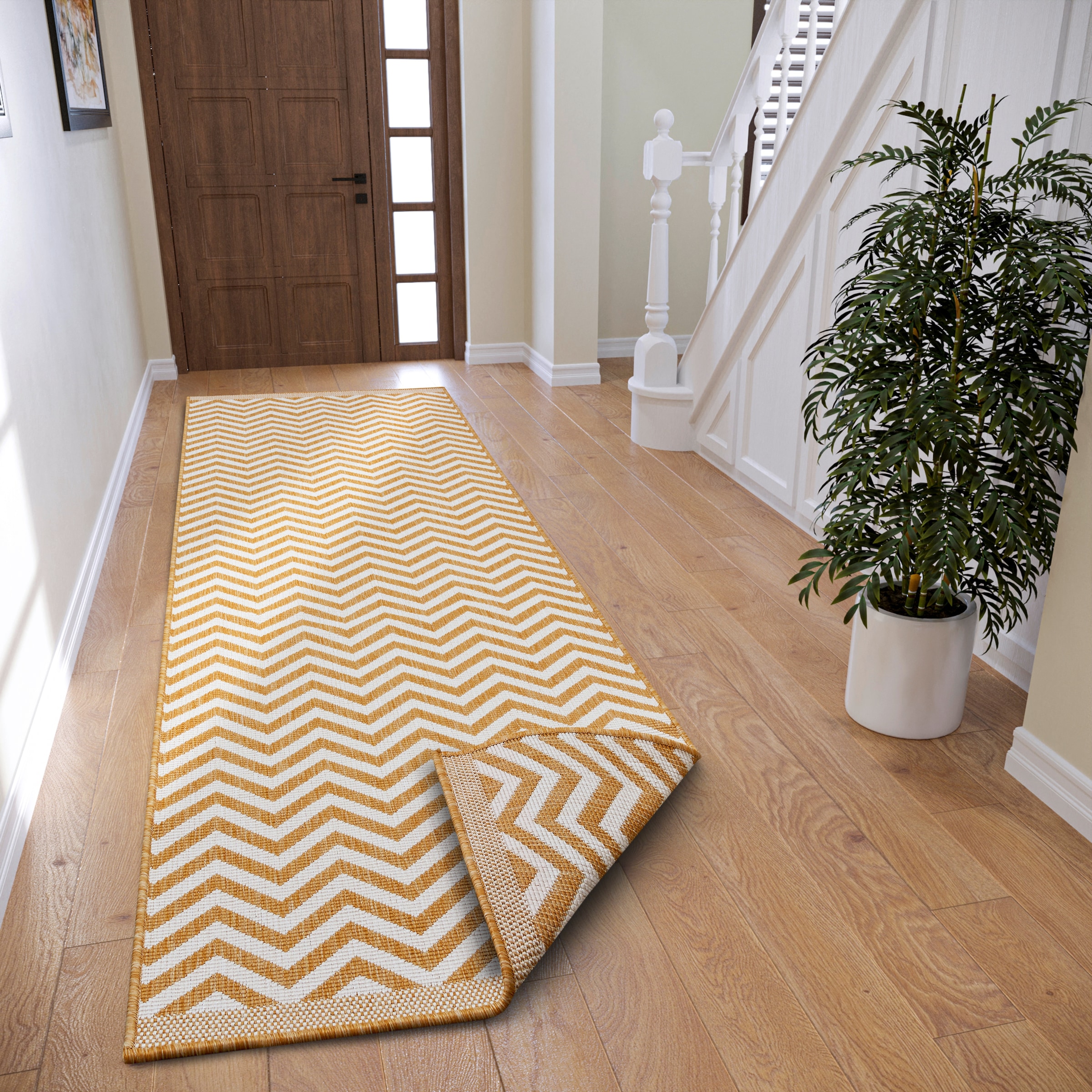 HANSE Home Teppich »Palma Wendeteppich«, rechteckig, 5 mm Höhe, In-& Outdoo günstig online kaufen