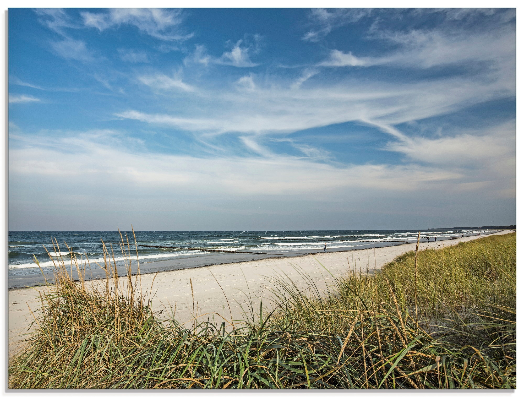 Artland Glasbild "Urlaubsfeeling Strand", Strand, (1 St.), in verschiedenen günstig online kaufen