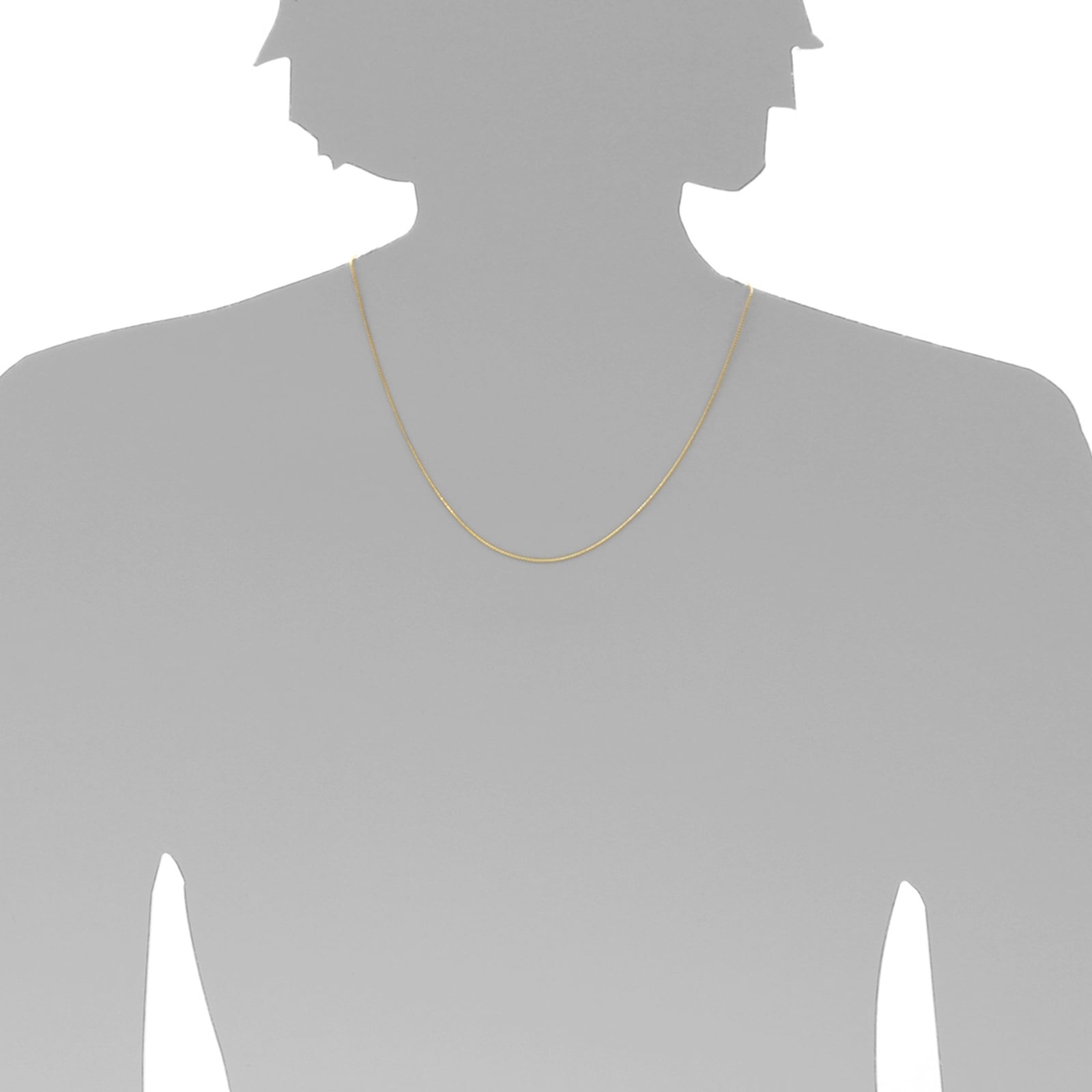 OSTSEE-SCHMUCK Goldkette »Ostsee-Schmuck Kette Schlange 1,2 mm Kette Schlange 1,2 mm«, (1 tlg.)