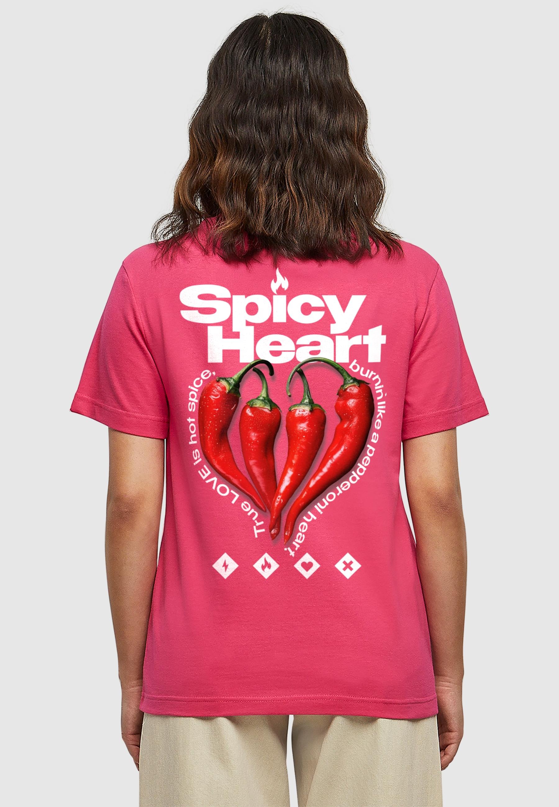 Miss Tee T-Shirt »Miss Tee Spicy Heart Tee« 1 Stk.