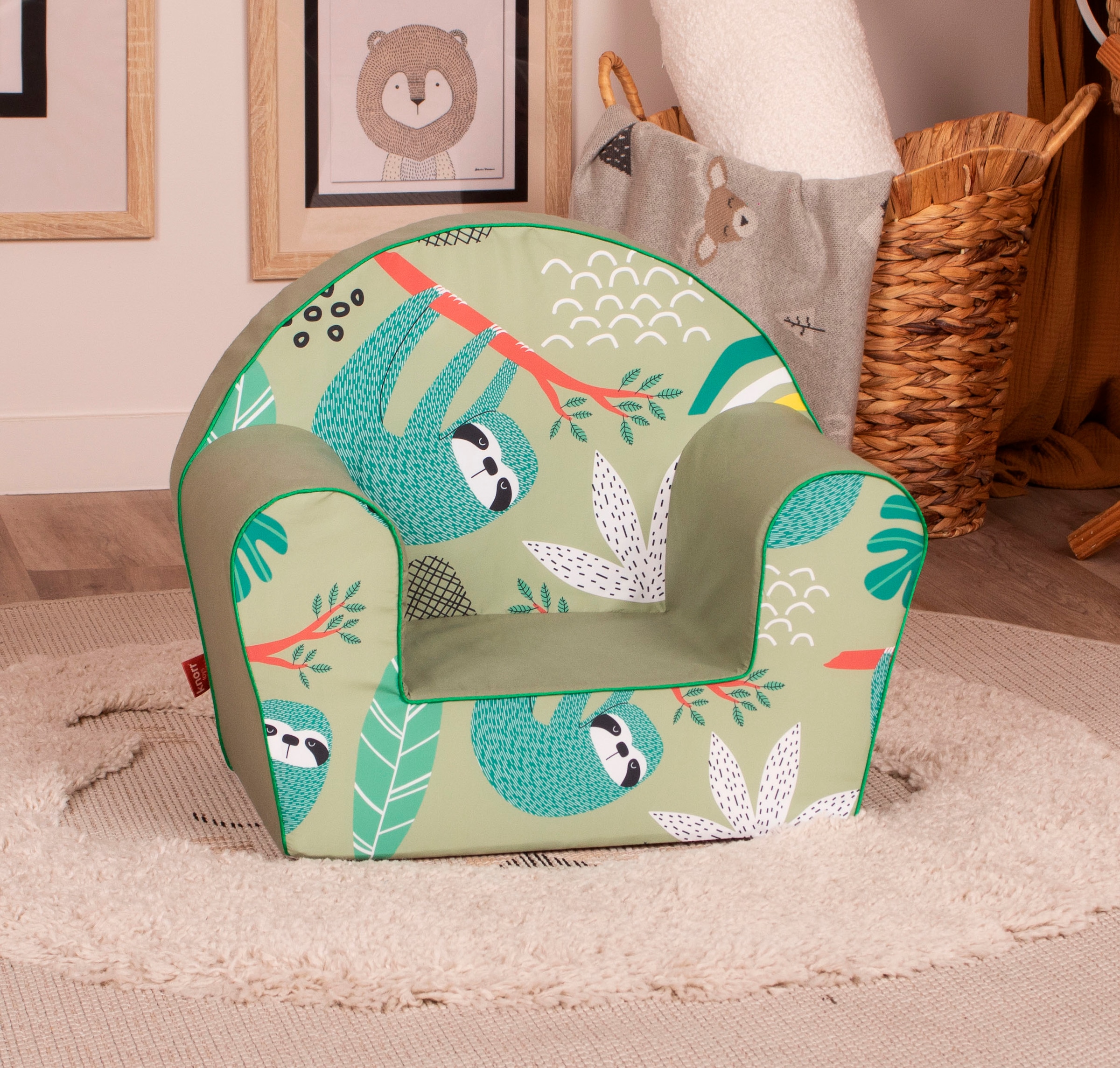 Knorrtoys® Sessel »Faultier«, für Kinder; Made in Europe