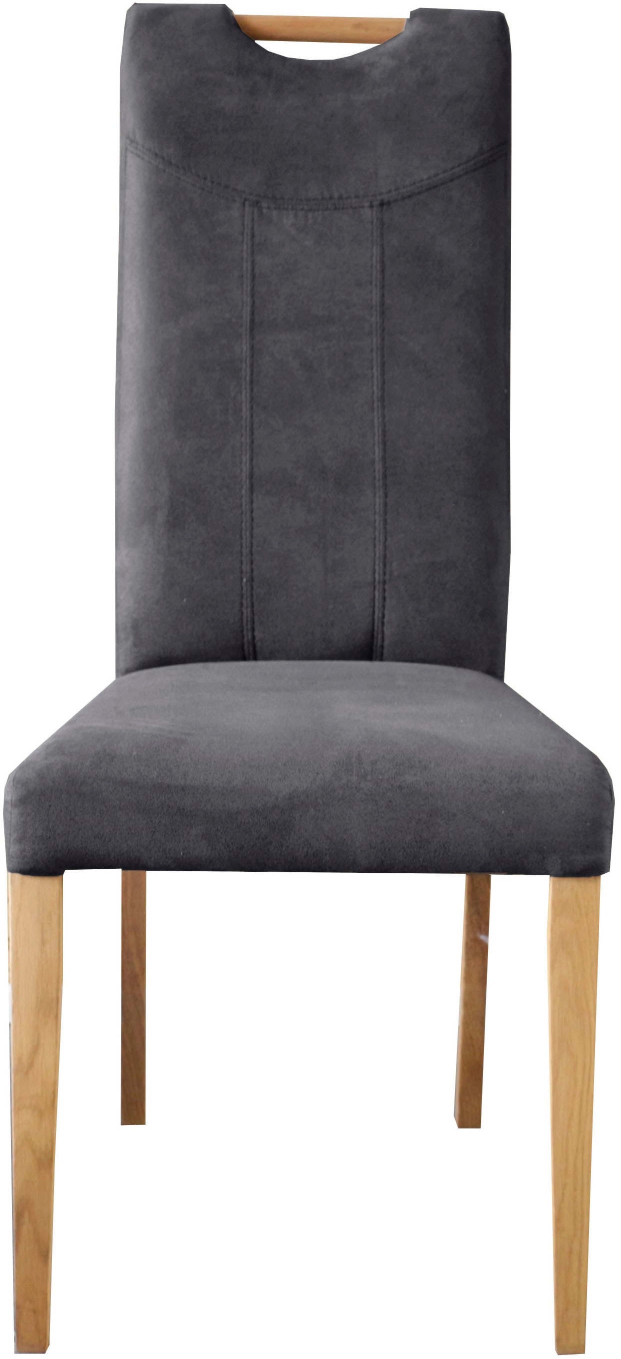 Home affaire Esszimmerstuhl »Roberta Polsterstuhl, Gestell Eiche massiv« (S günstig online kaufen