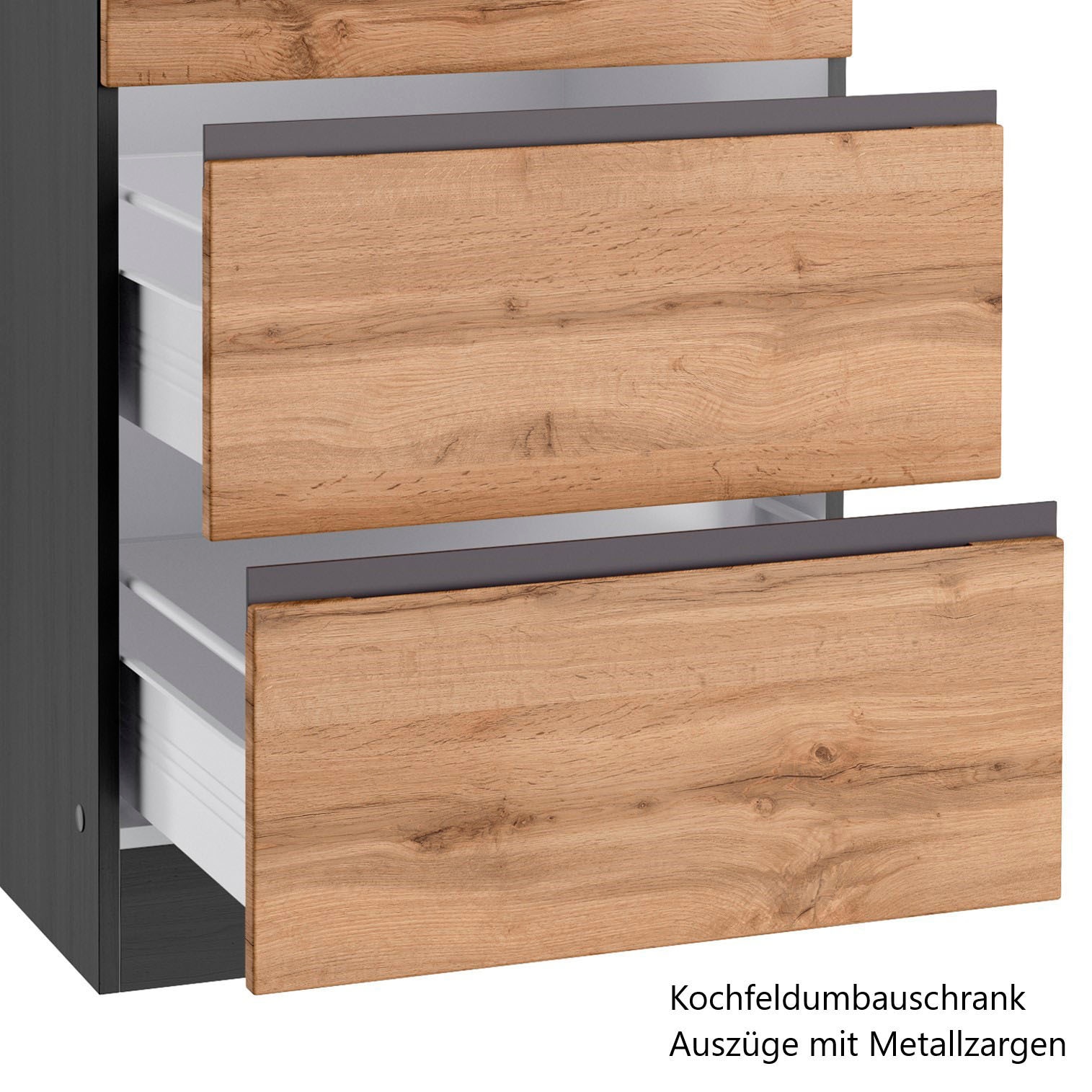 KOCHSTATION Küchenzeile »KS-Riesa« Stellbreite 330 cm, ohne E-Geräte