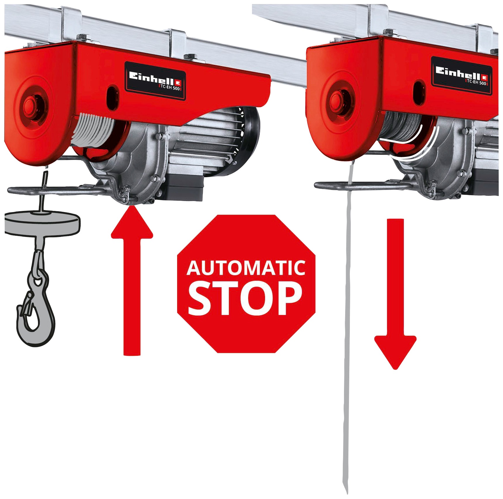 Einhell Seilwinde »TC-EH 500«, 500 kg, 12 m