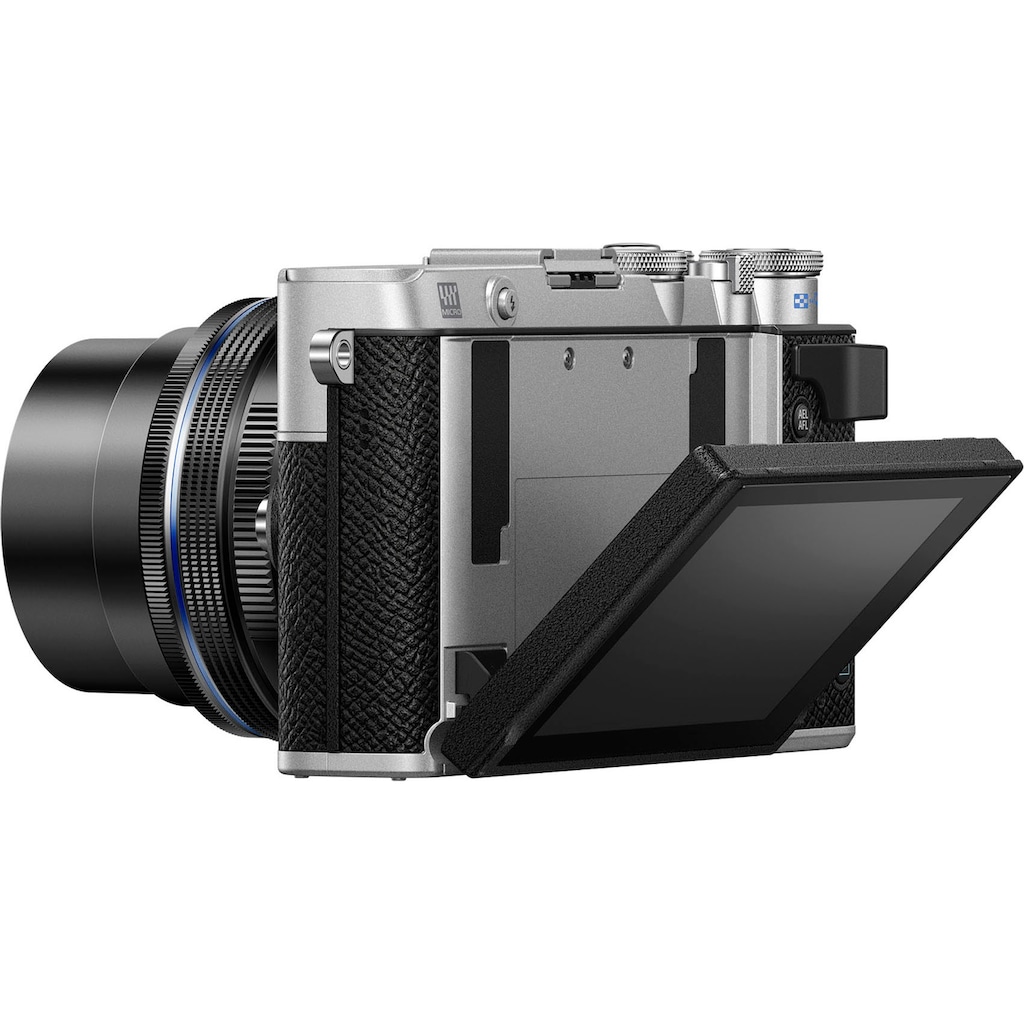 Olympus Systemkamera »E‑P7«, M. Zuiko Digital ED 14-42mm F3.5-5.6 EZ Pancake, 20,3 MP, 3x opt. Zoom, WLAN-Bluetooth