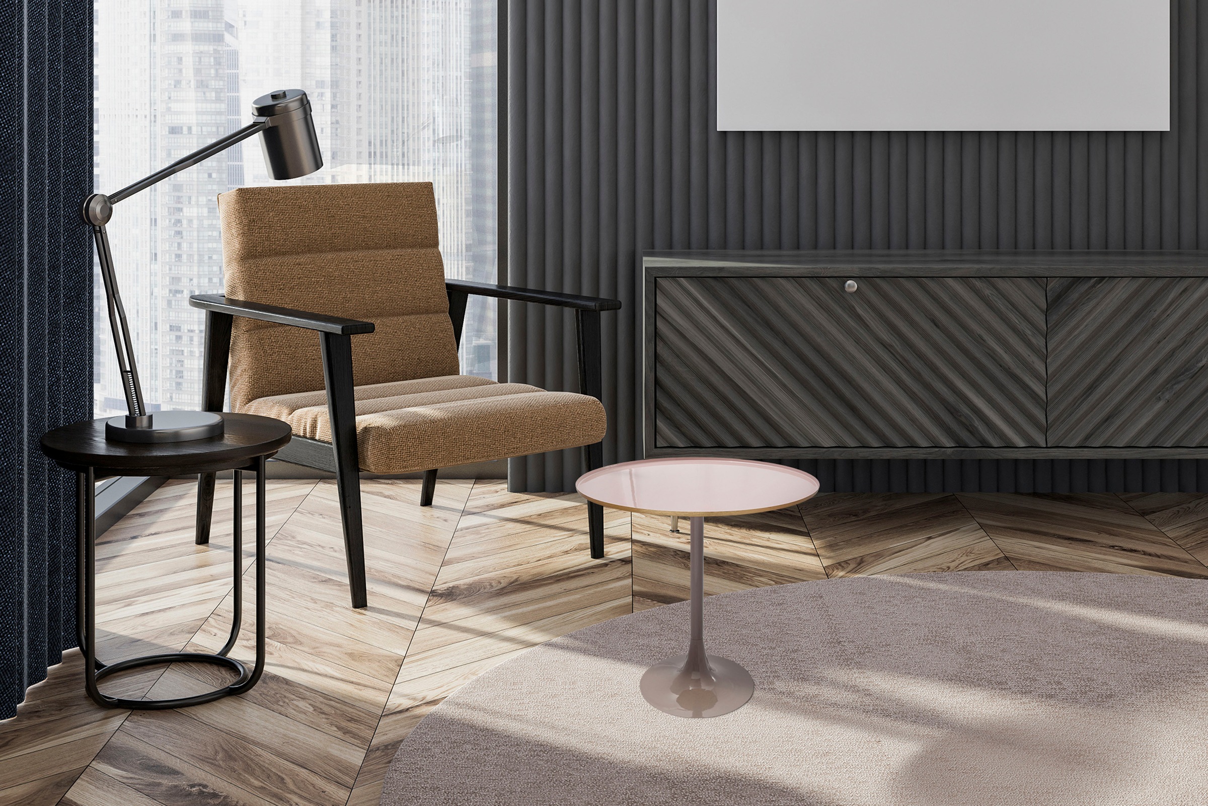 Kayoom Beistelltisch »Art Deco 925, Abstelltisch aus Metall,funktional und günstig online kaufen