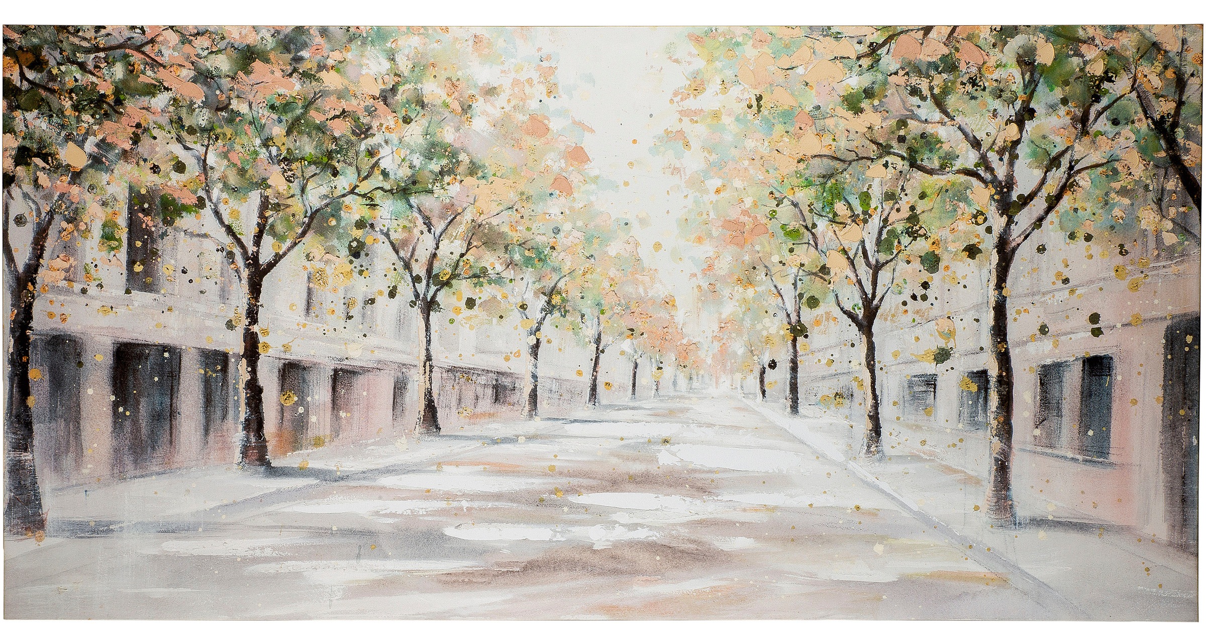 GILDE Leinwandbild »Bild La Rambla«, (1 St.) günstig online kaufen