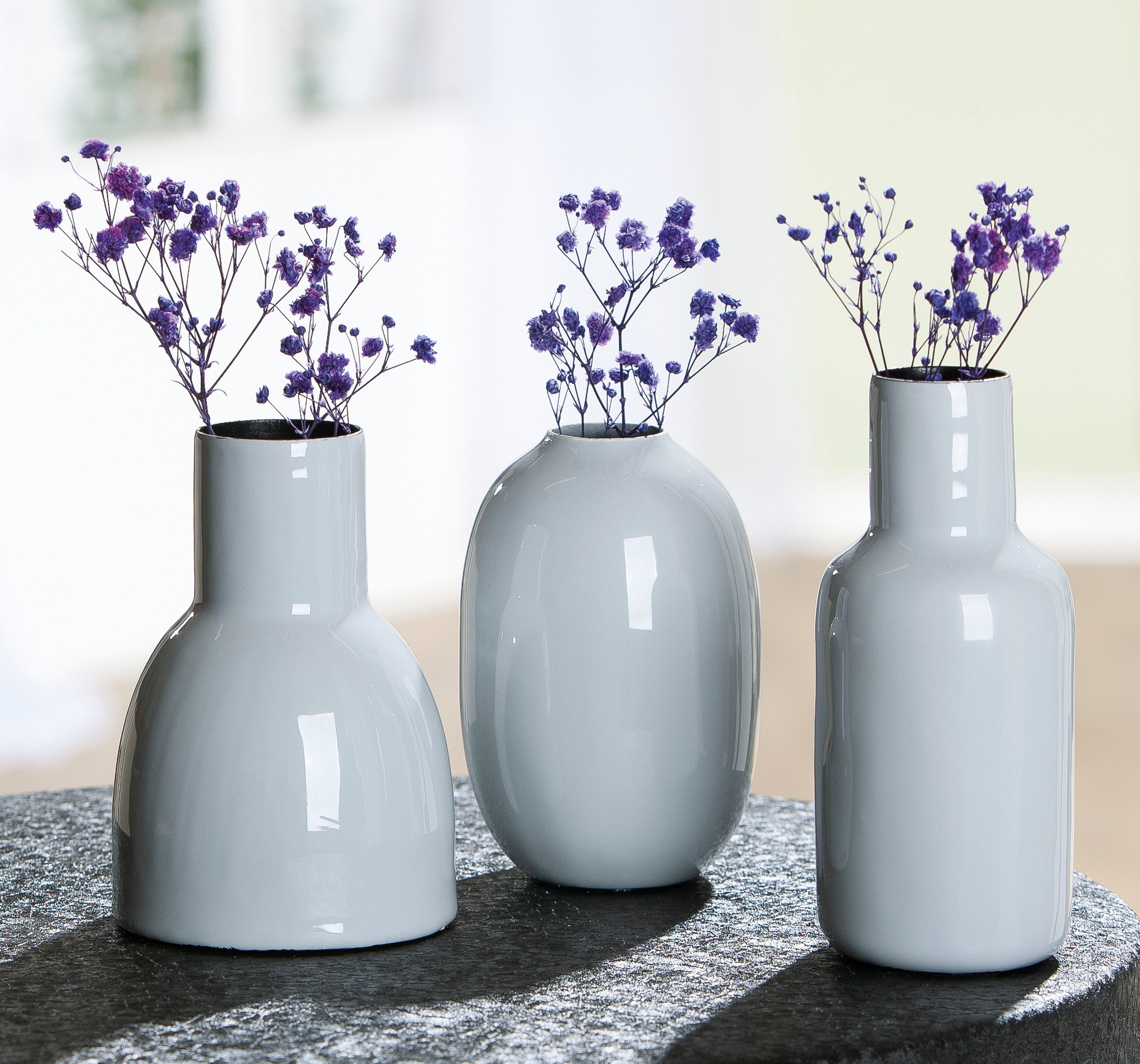 s.Oliver Tischvase »3er Set, Deko-Vase, klein, "Piccolo"«, (1 St.) günstig online kaufen