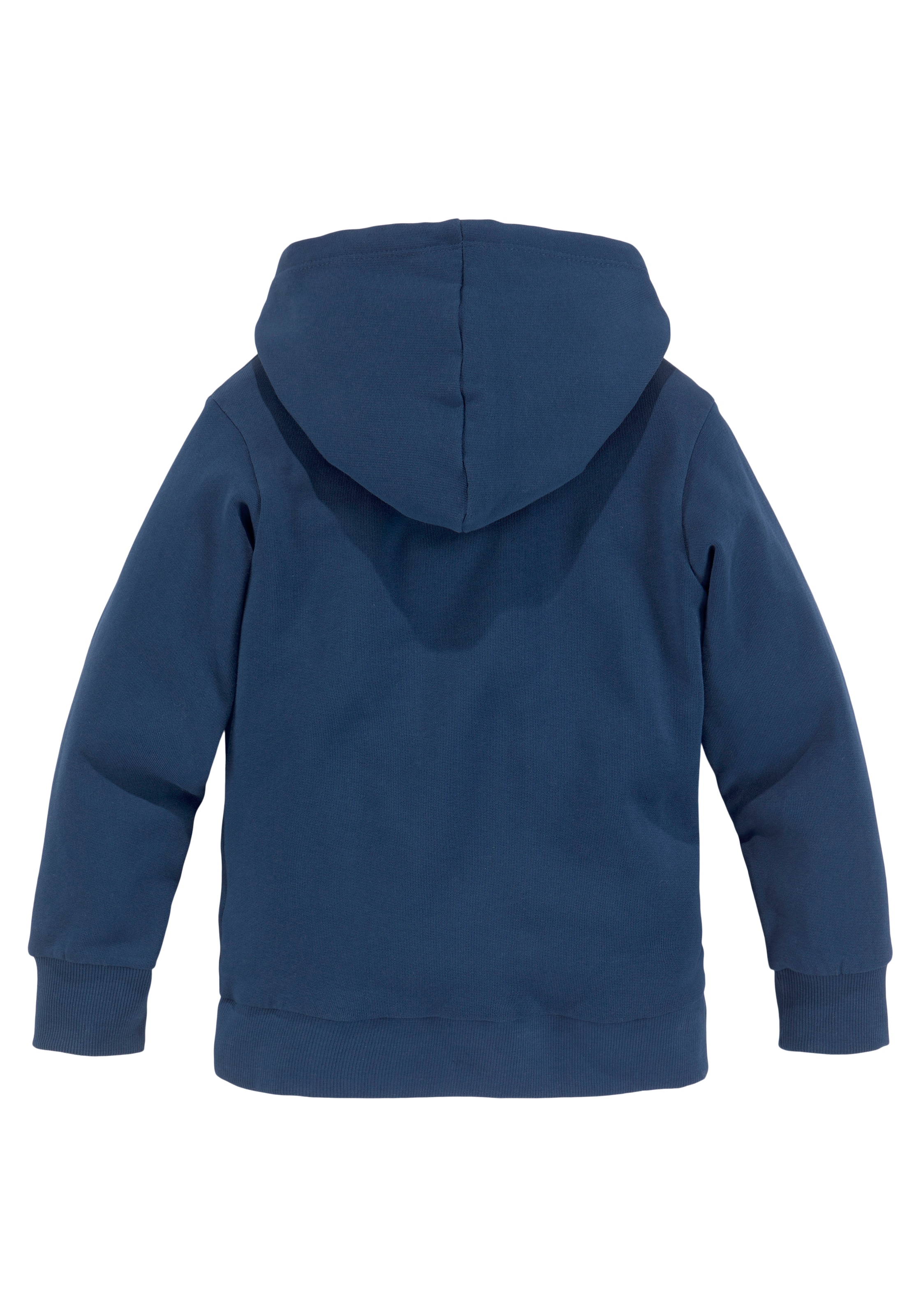 KIDSWORLD Kapuzensweatshirt »mit tollem Dino aus Wendepailletten«, Langarm, Basic-Passform, bedruckt, aus 100% Baumwolle