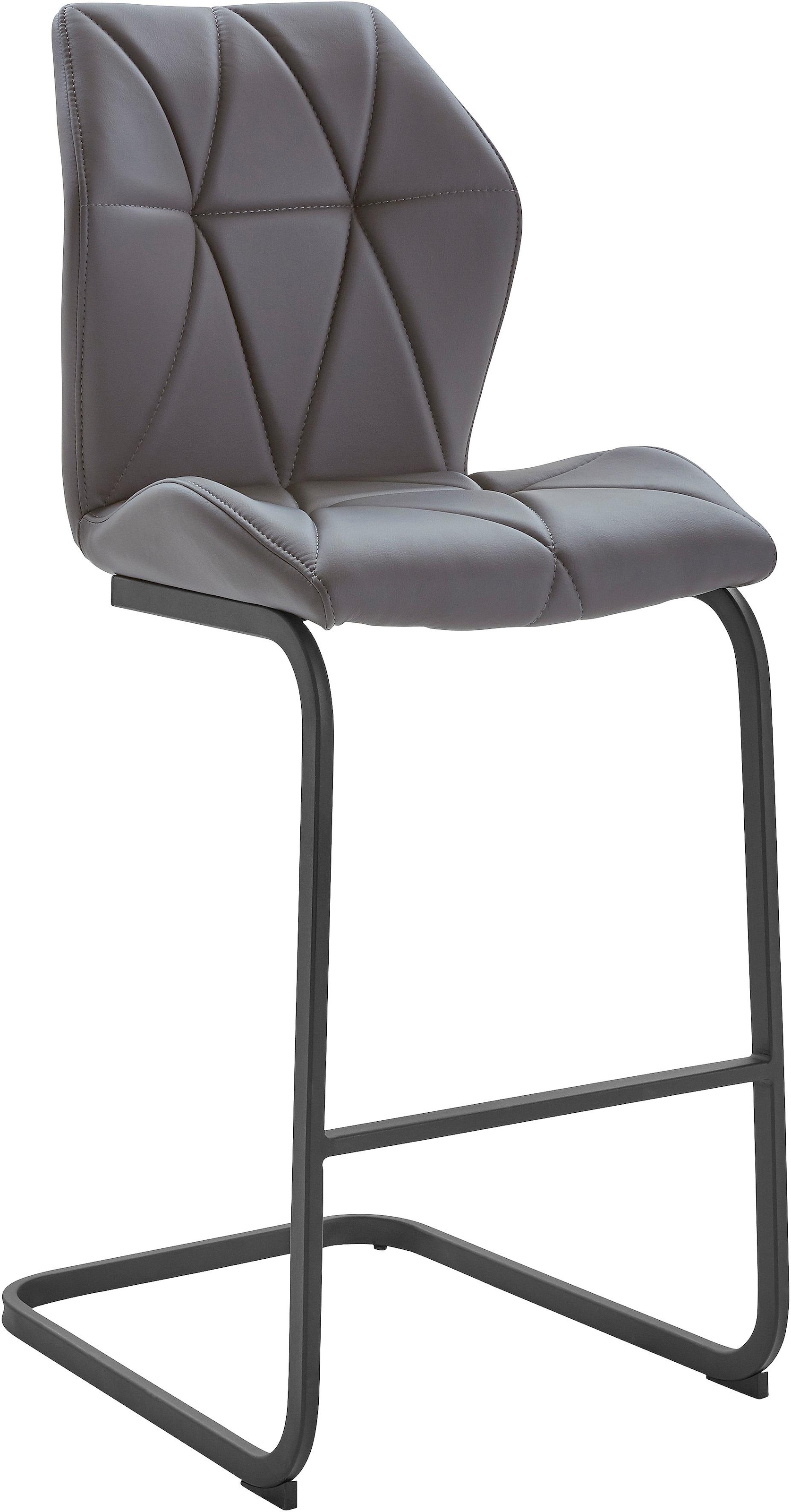 Homexperts Barhocker »Indira«, (2 St.), Bezug in Kunstleder