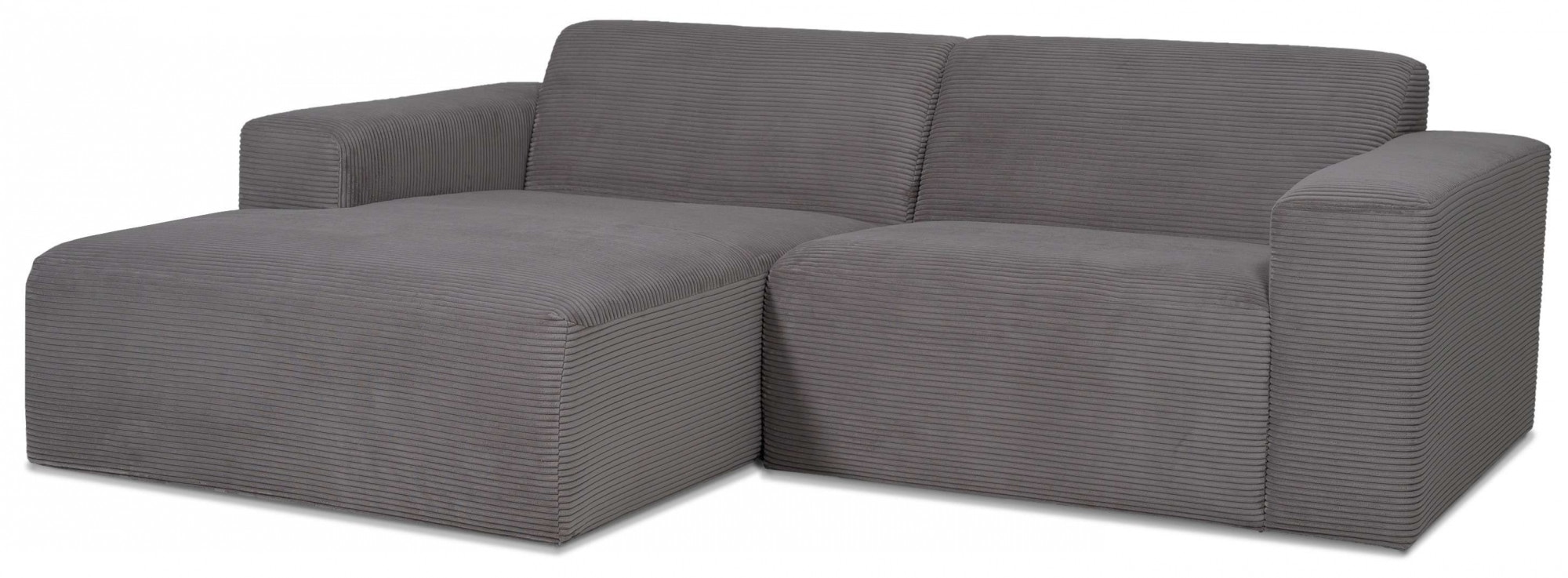 INOSIGN Ecksofa »Koa,228cm, L-Form, Modulsofa, Webstoff, Cord«, Designsofa, weicher Lounge-Sitzkomfort, Welleunterfederung, bodentief