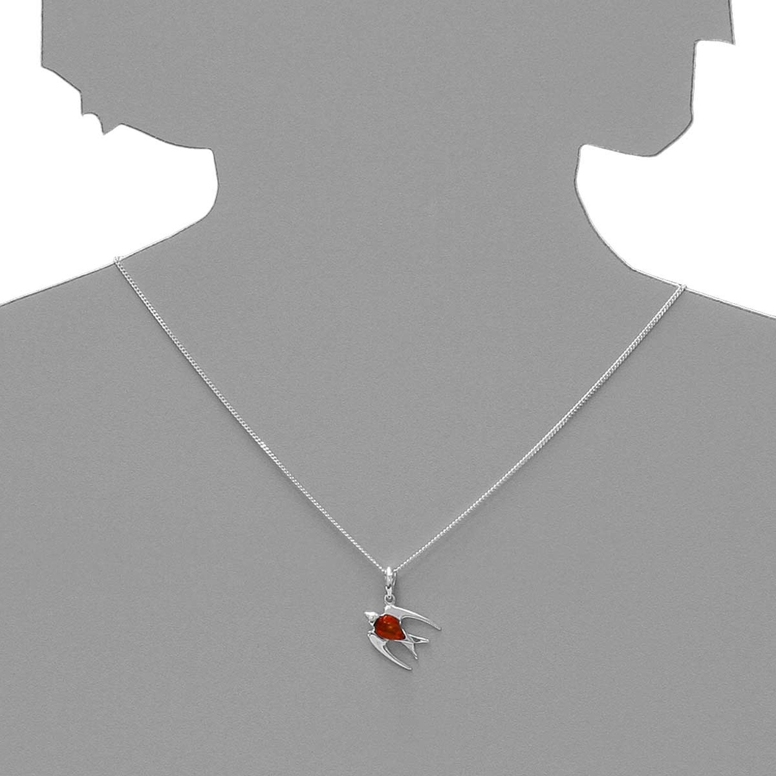 OSTSEE-SCHMUCK Kettenanhänger »Ostsee-Schmuck Anhänger Schwalbe Anhänger Schwalbe«, (1 tlg.)