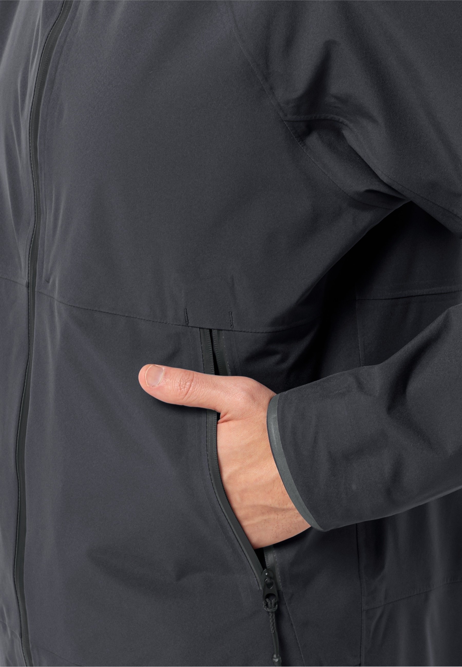 Jack Wolfskin Fahrradjacke »BIKE COMMUTE MONO JKT M«, mit Kapuze