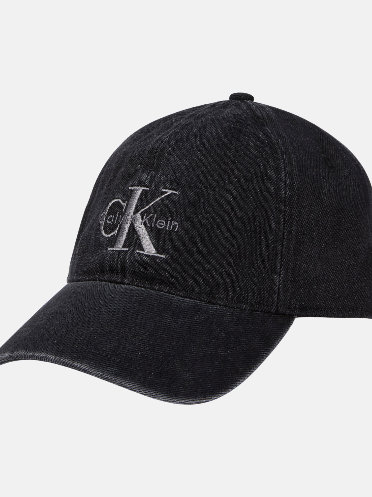Calvin Klein Jeans Baseball Cap »6 PANEL MONO LOGO BB CAP«, in gewaschener Optik