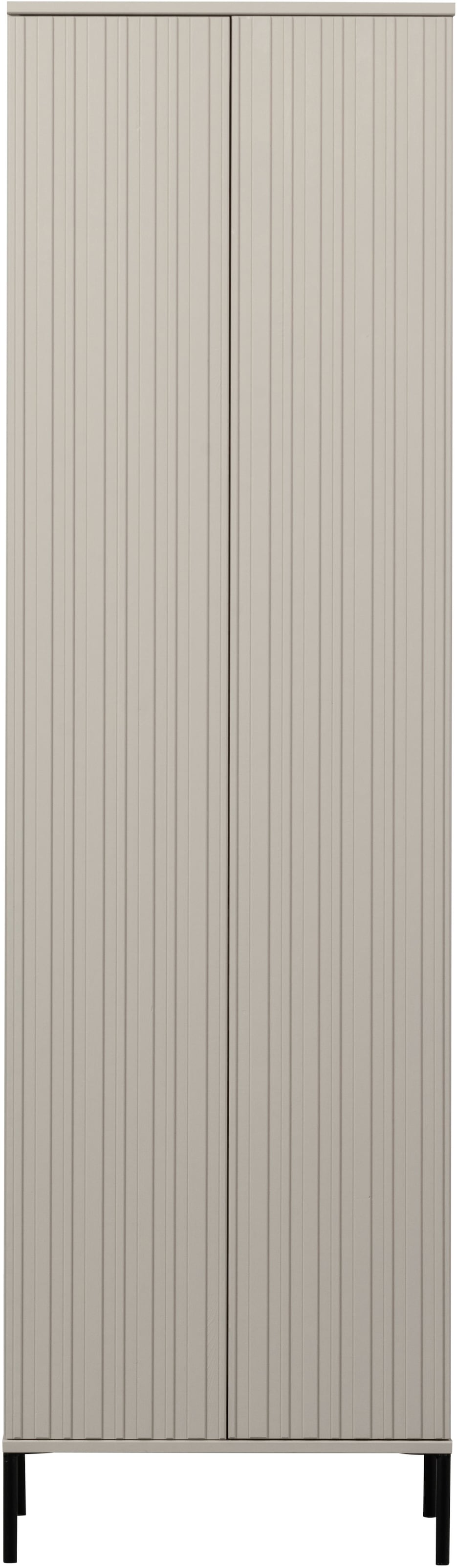 WOOOD Garderobenschrank »New Gravure, Mehrzweckschrank mit 5 Fächern« Gravure New Hochschrank von WOOOD mit Stauraum, Stil und Push-to-Open