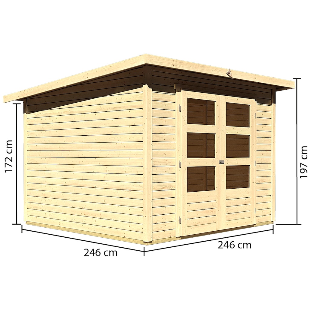 Karibu Gartenhaus »Stockach 4«