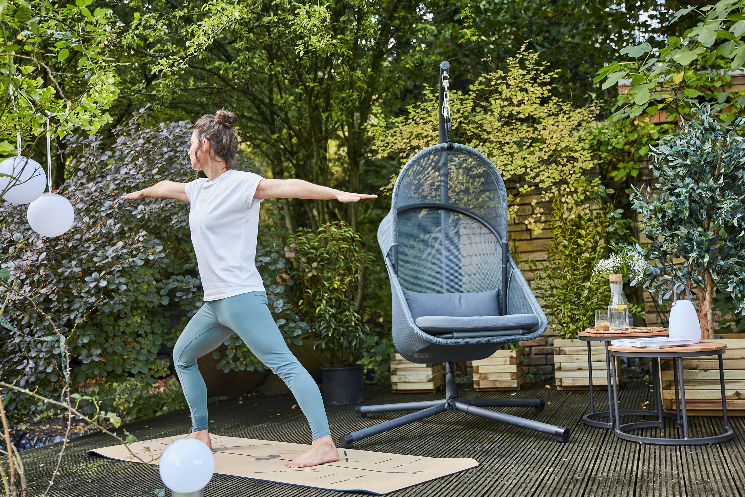 Siena Garden Hängesessel »YOBAYA«, Korb platzsparend faltbar günstig online kaufen