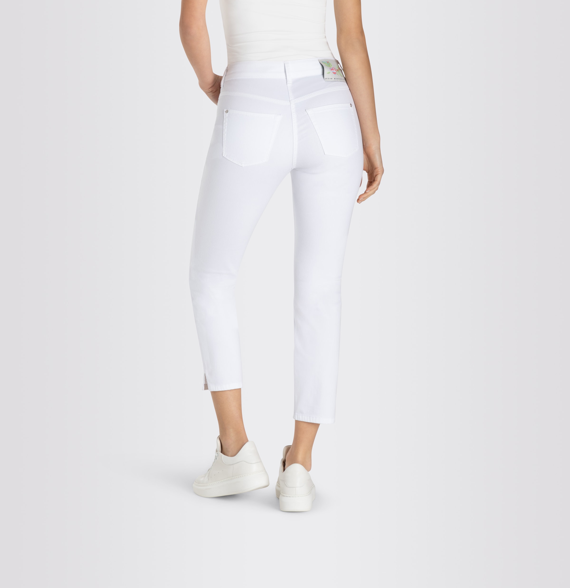 MAC 7/8-Jeans »Dream Summer« verkürzt mit Schlitz am Saum