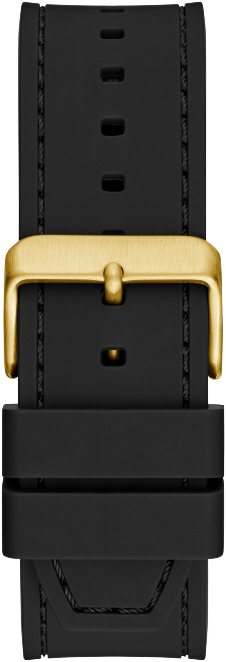 Guess Quarzuhr »EMPEROR«, Armbanduhr, Herrenuhr, Silikonarmband, Geschenkidee, analog
