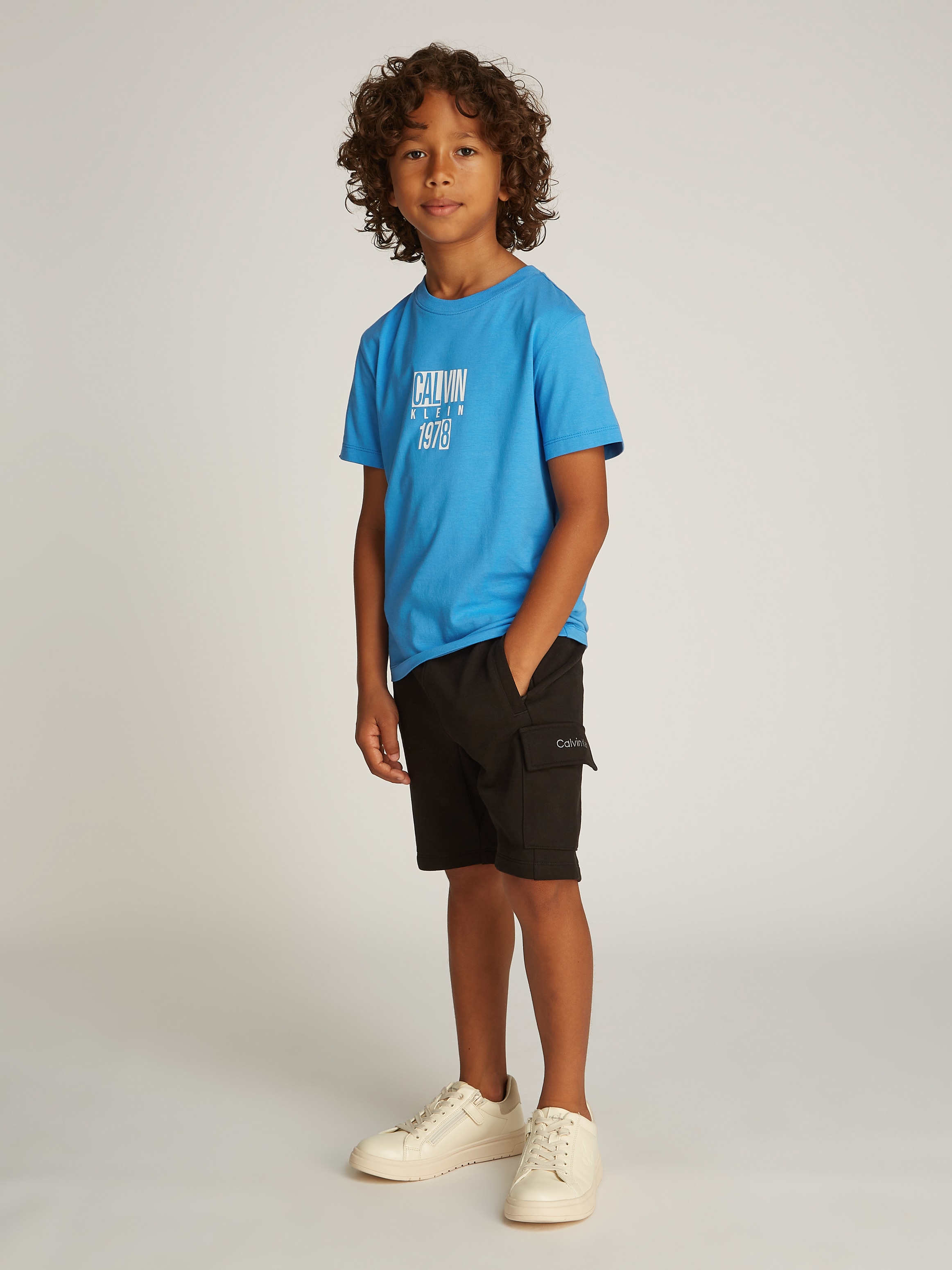 Calvin Klein Jeans T-Shirt »GOOD LEVEL REGULAR SS T-SHIRT«, mit Logodruck