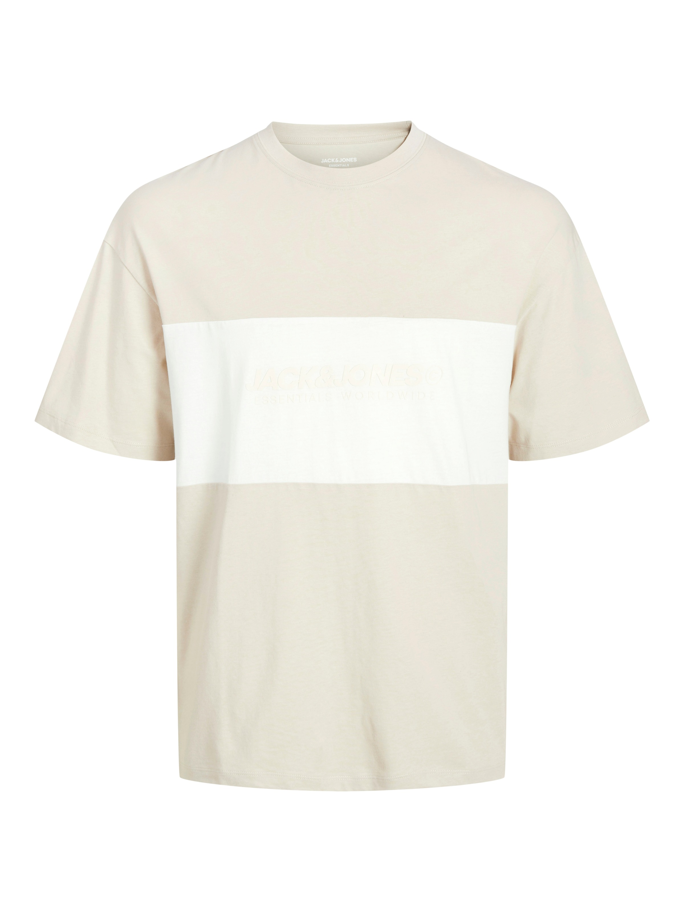 Jack & Jones Rundhalsshirt »JJELEGACY BLOCKING TEE SS O-NECK NOOS«
