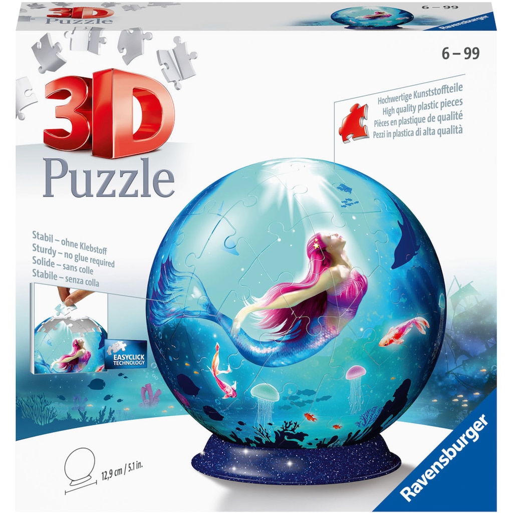Ravensburger Puzzleball »Bezaubernde Meerjungfrauen«