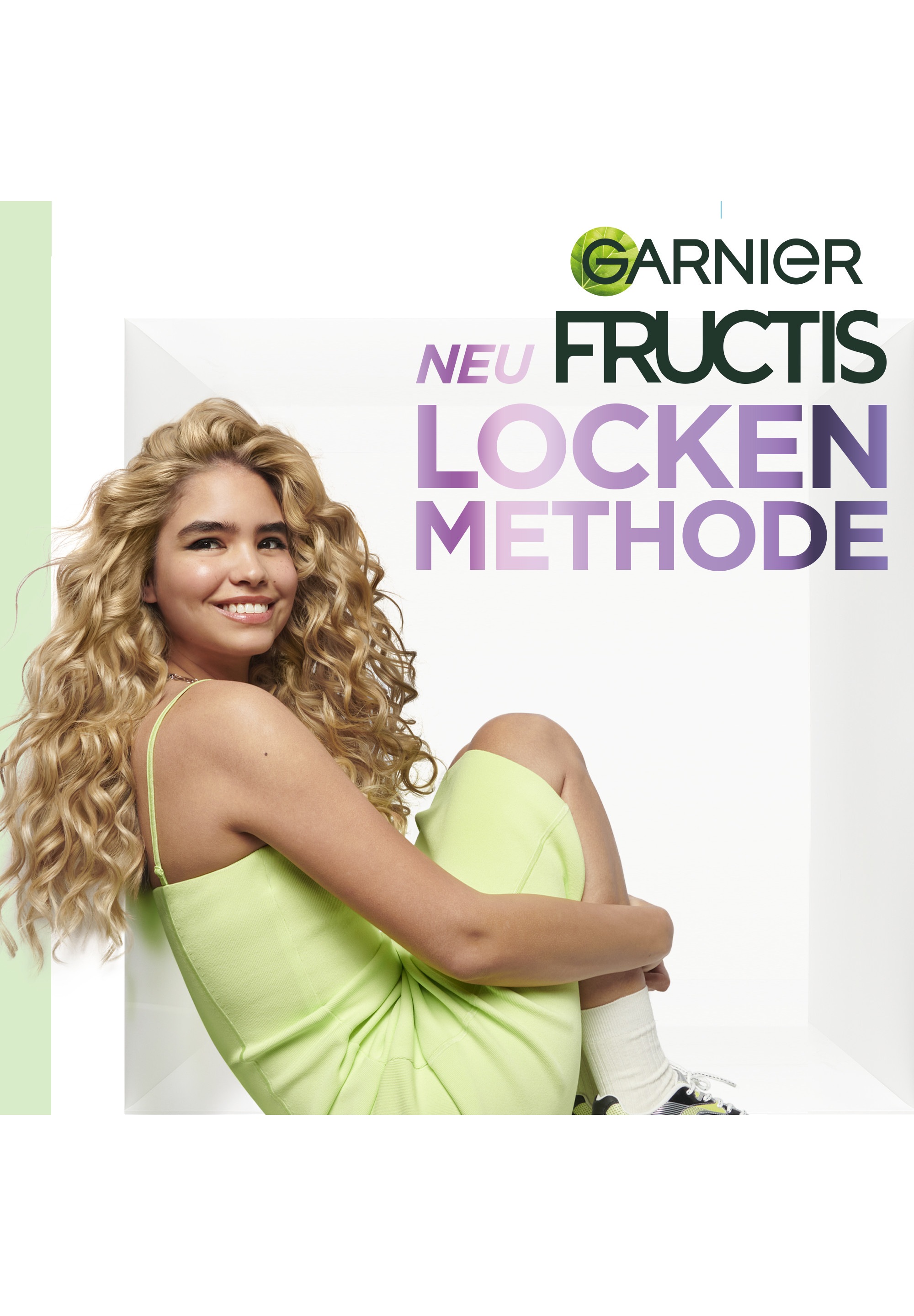 GARNIER Haarmaske »Garnier Fructis Locken Methode Maske (6er Pack)«