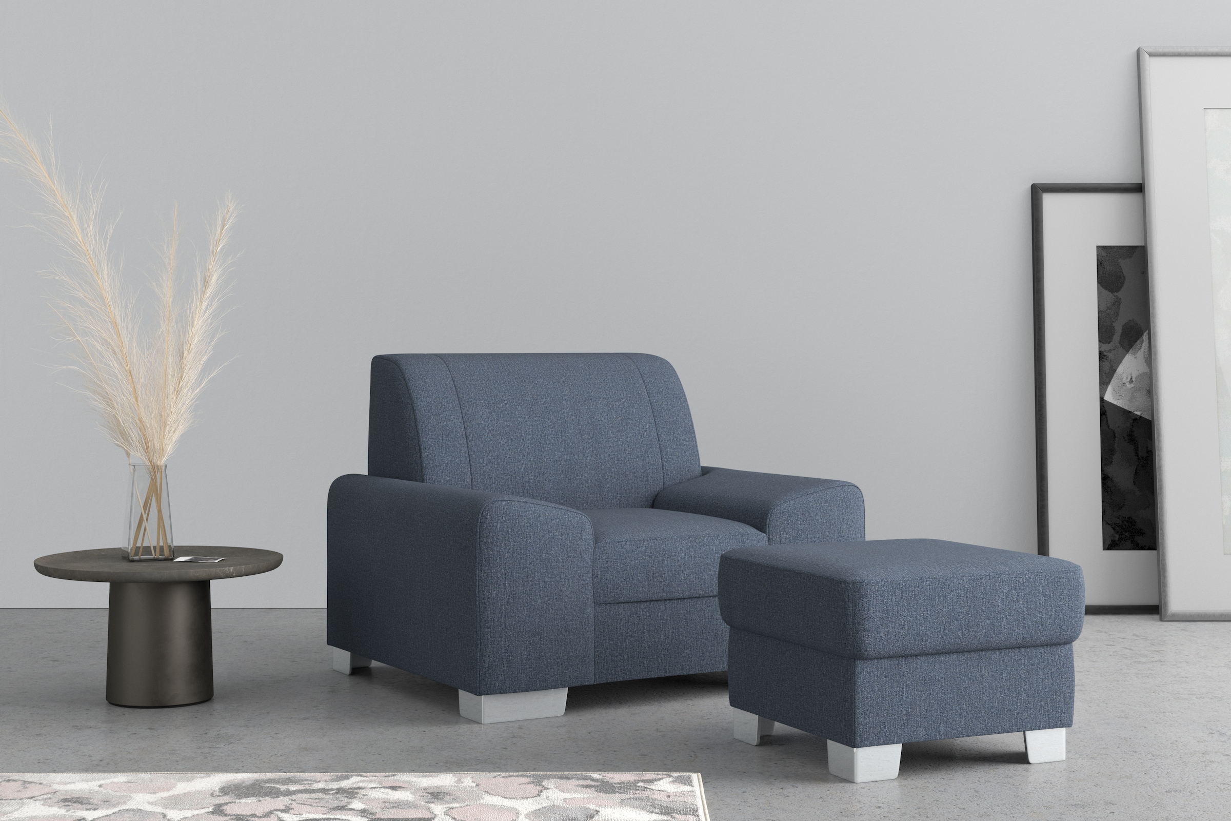 DOMO collection Sessel »Anzio«, wahlweise mit Federkern