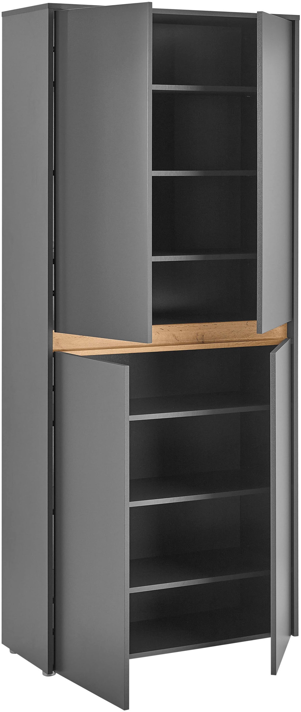 INOSIGN Schuhschrank »City/Giron, modernes Schuhregal, Schrank für 32 Schuhe, Schuhkommode«, acht Schuhfächer, viel Stauraum, 93 cm breit